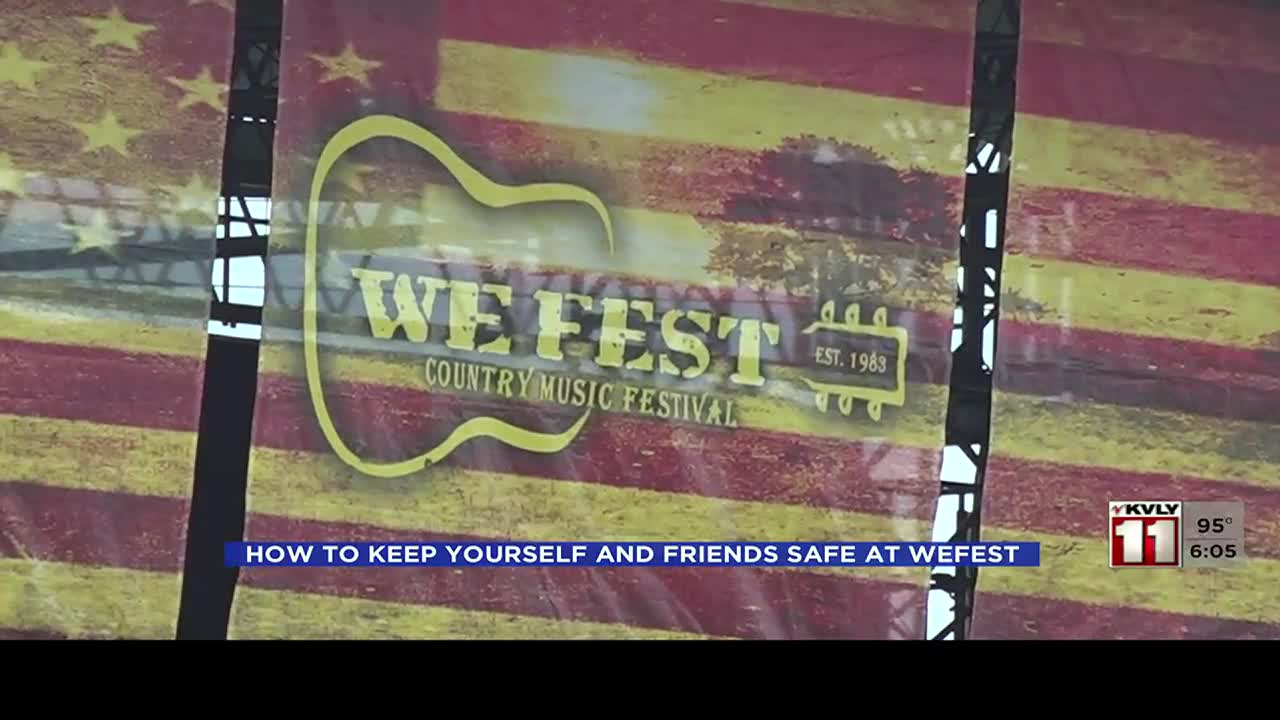 Prevention expert weighs in on how to keep yourself and others safe during WE Fest this year