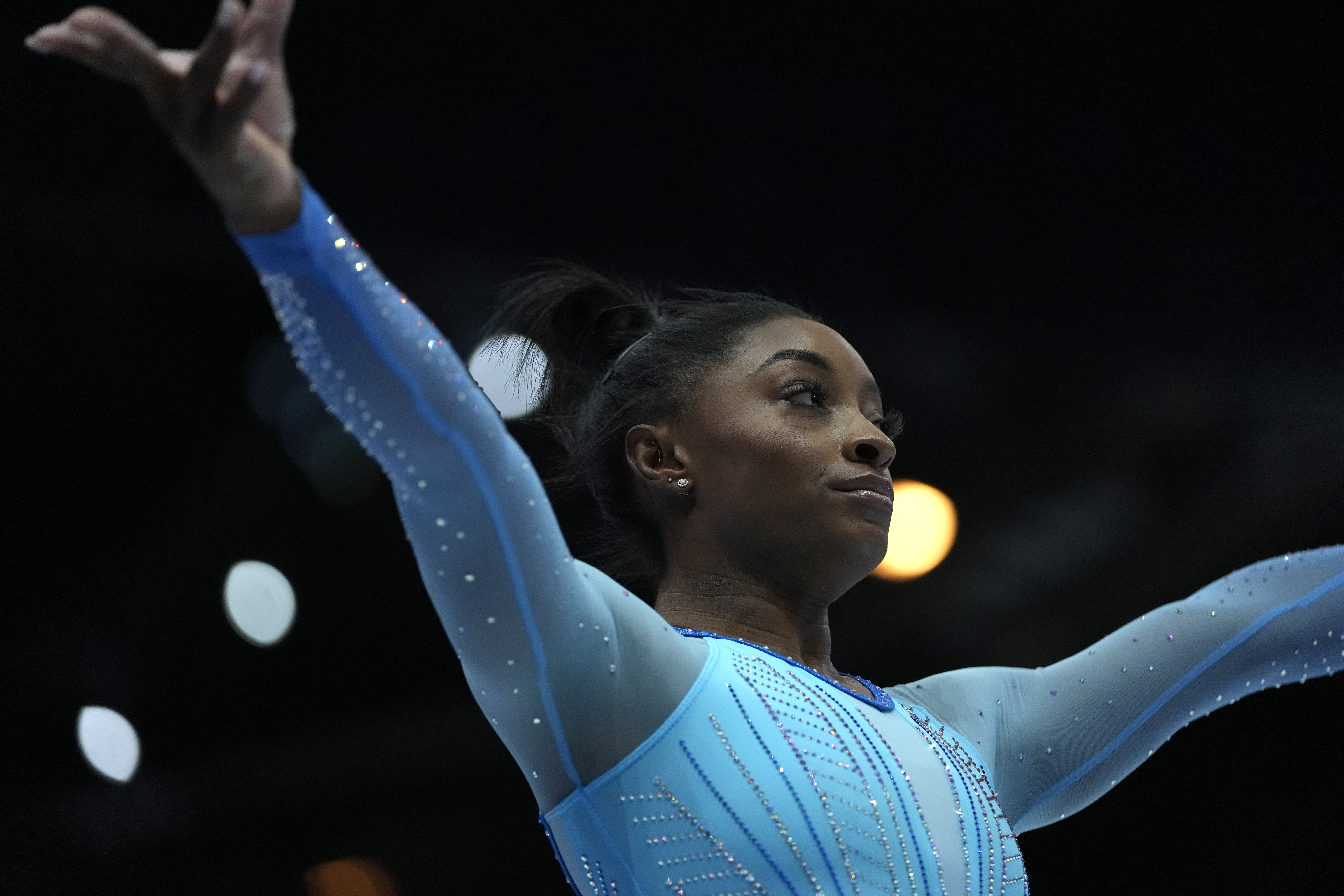 Simone Biles becomes the most decorated gymnast in history - CBS News