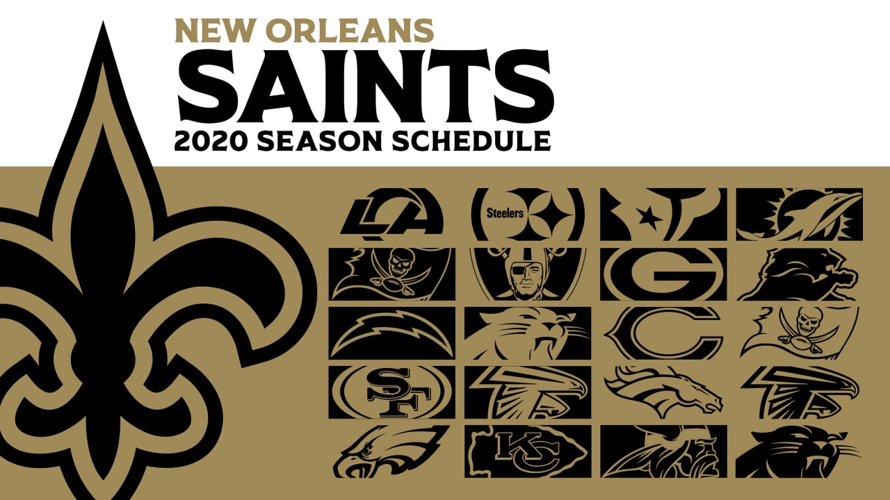 Saints 2020 schedule includes four primetime games and Christmas Day matchup
