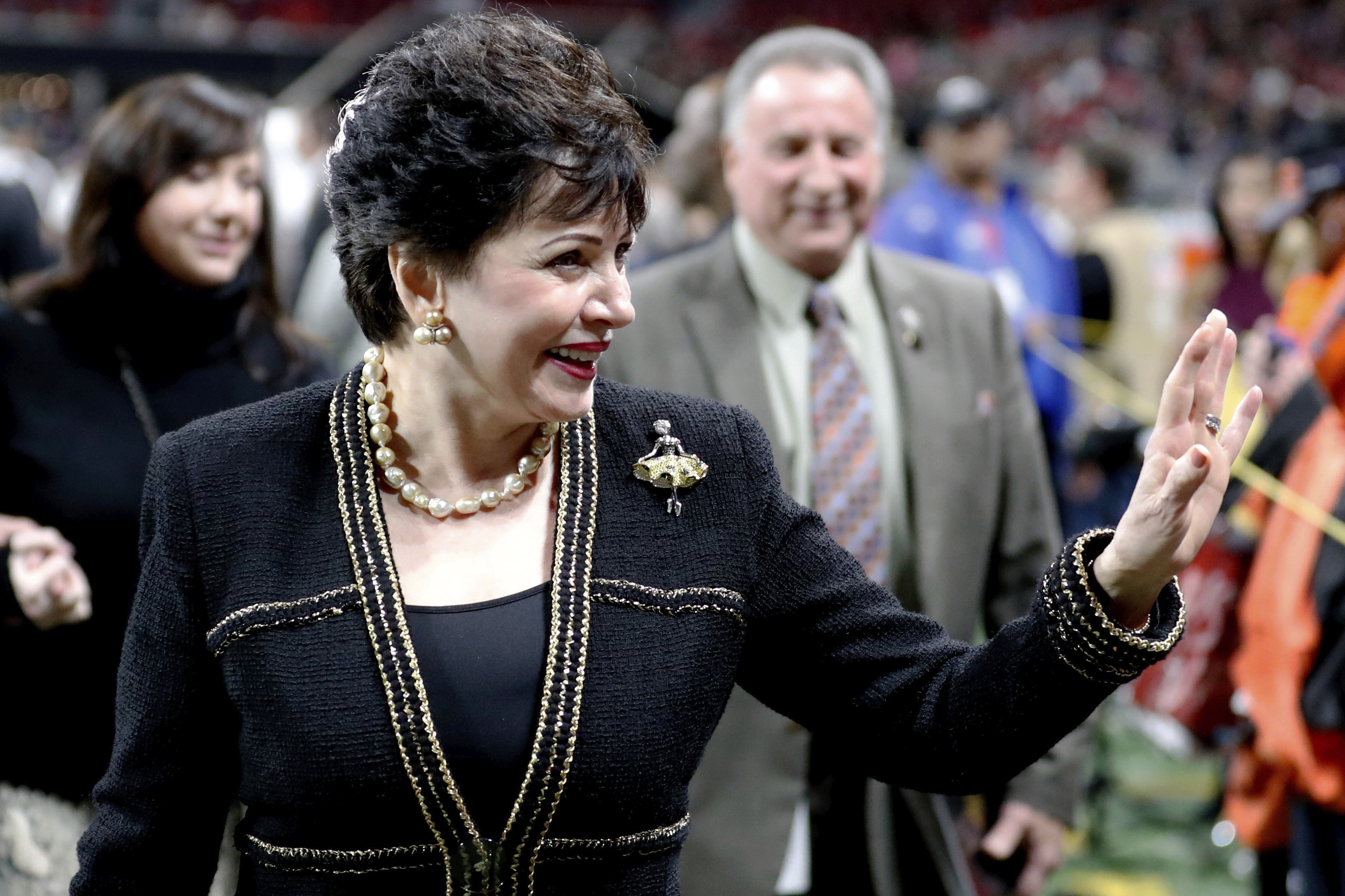 Gayle Benson hosts special breakfast for Saints and Pelicans staff