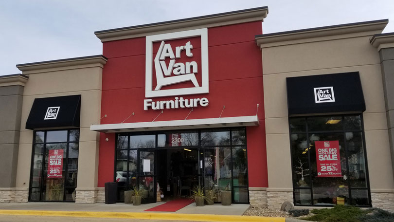 Art vans best sale furniture outlet