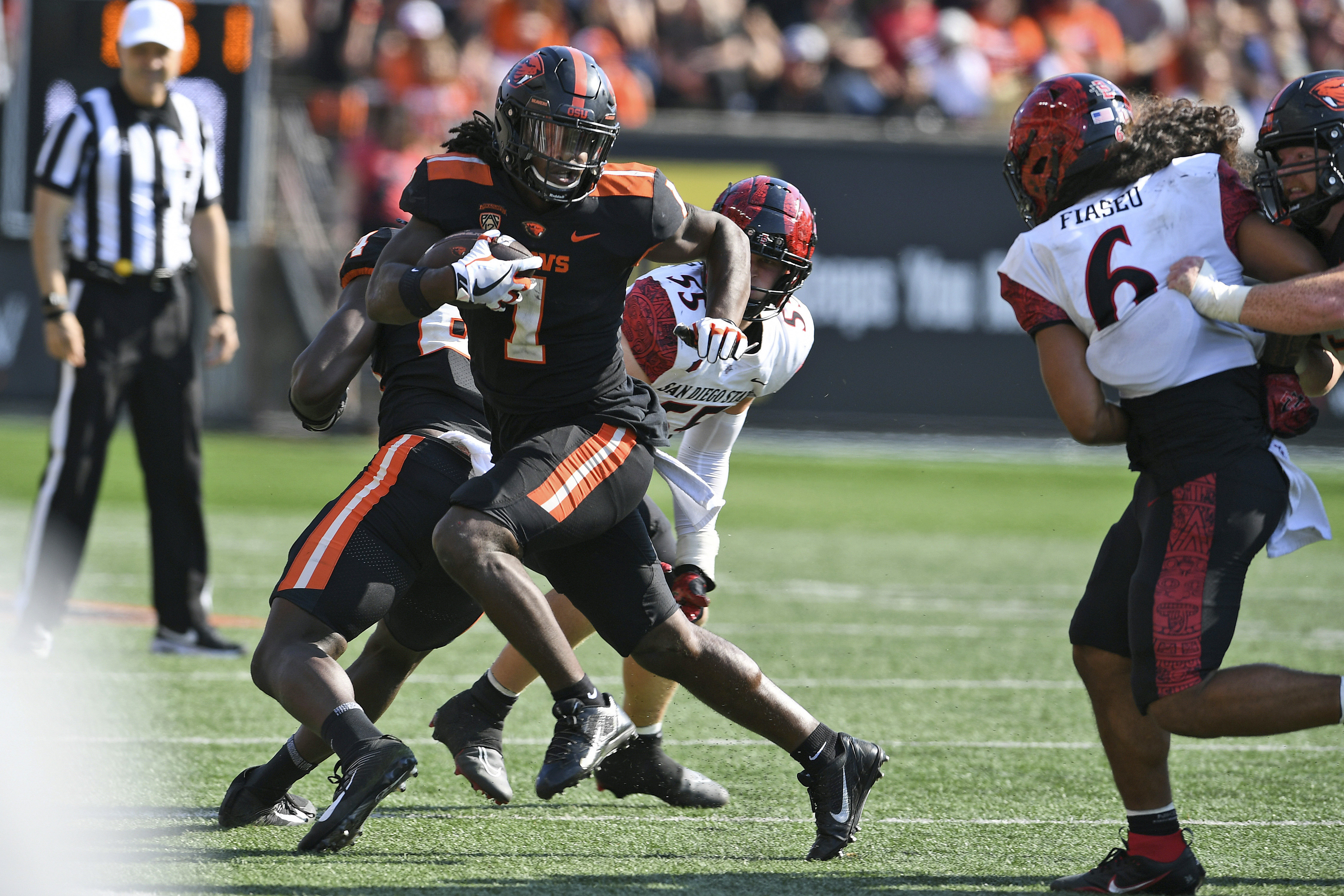 Uiagalelei, No. 16 Oregon State's defense, leads way over San Diego State  26-9 - OPB