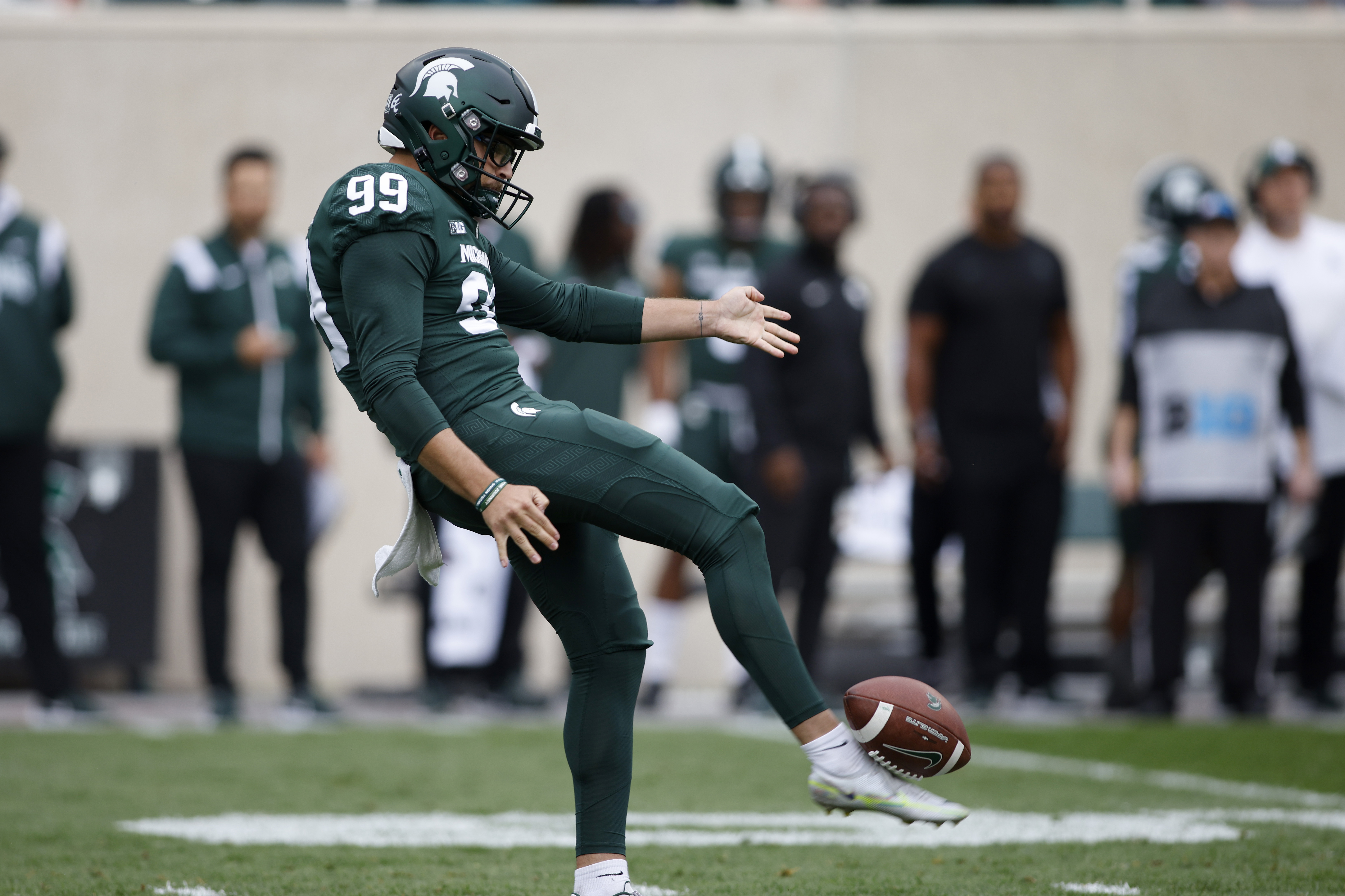 Michigan State's Bryce Baringer Named Walter Camp First-Team All
