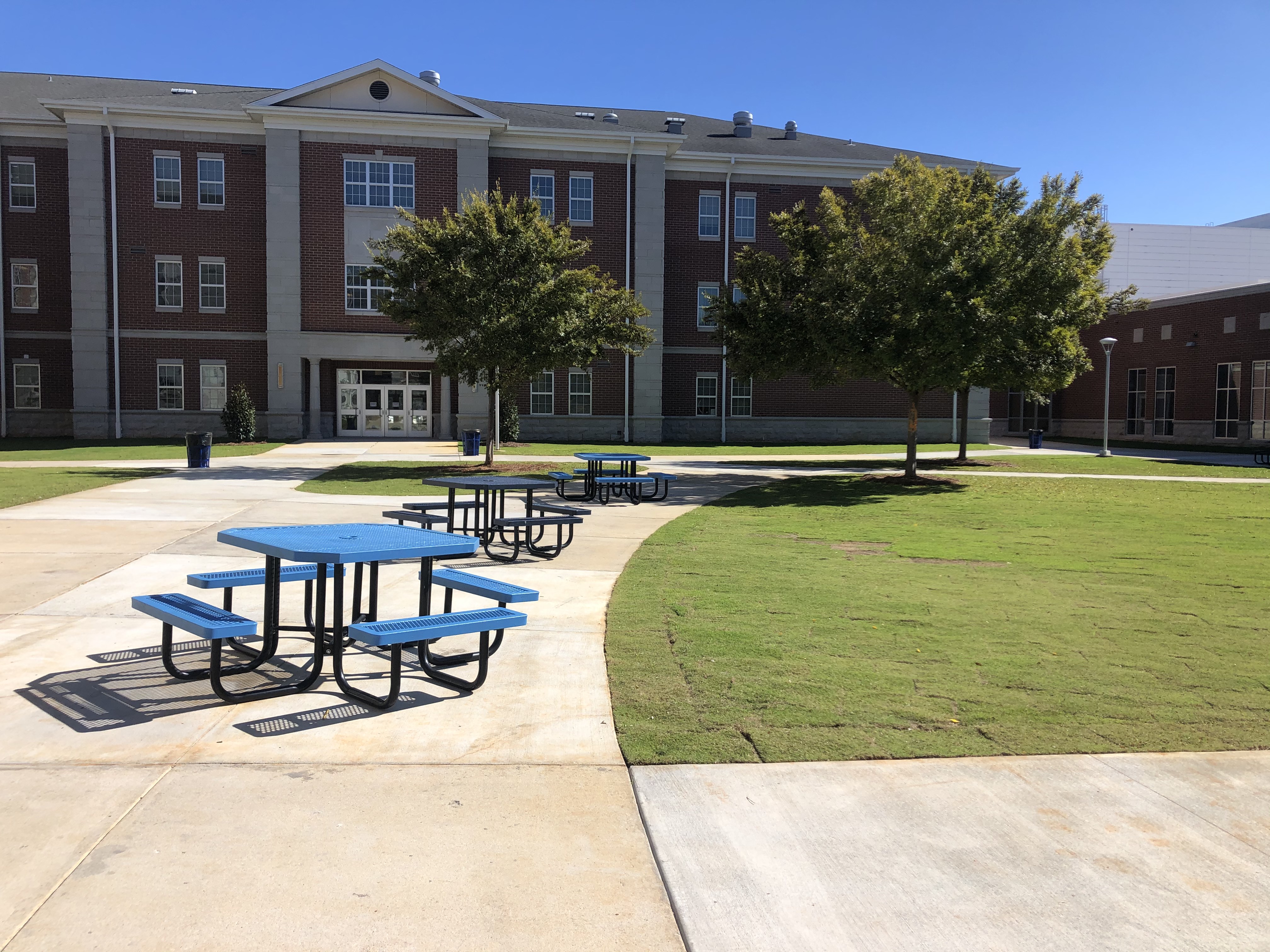 Enterprise High School Courtyard Re-opens