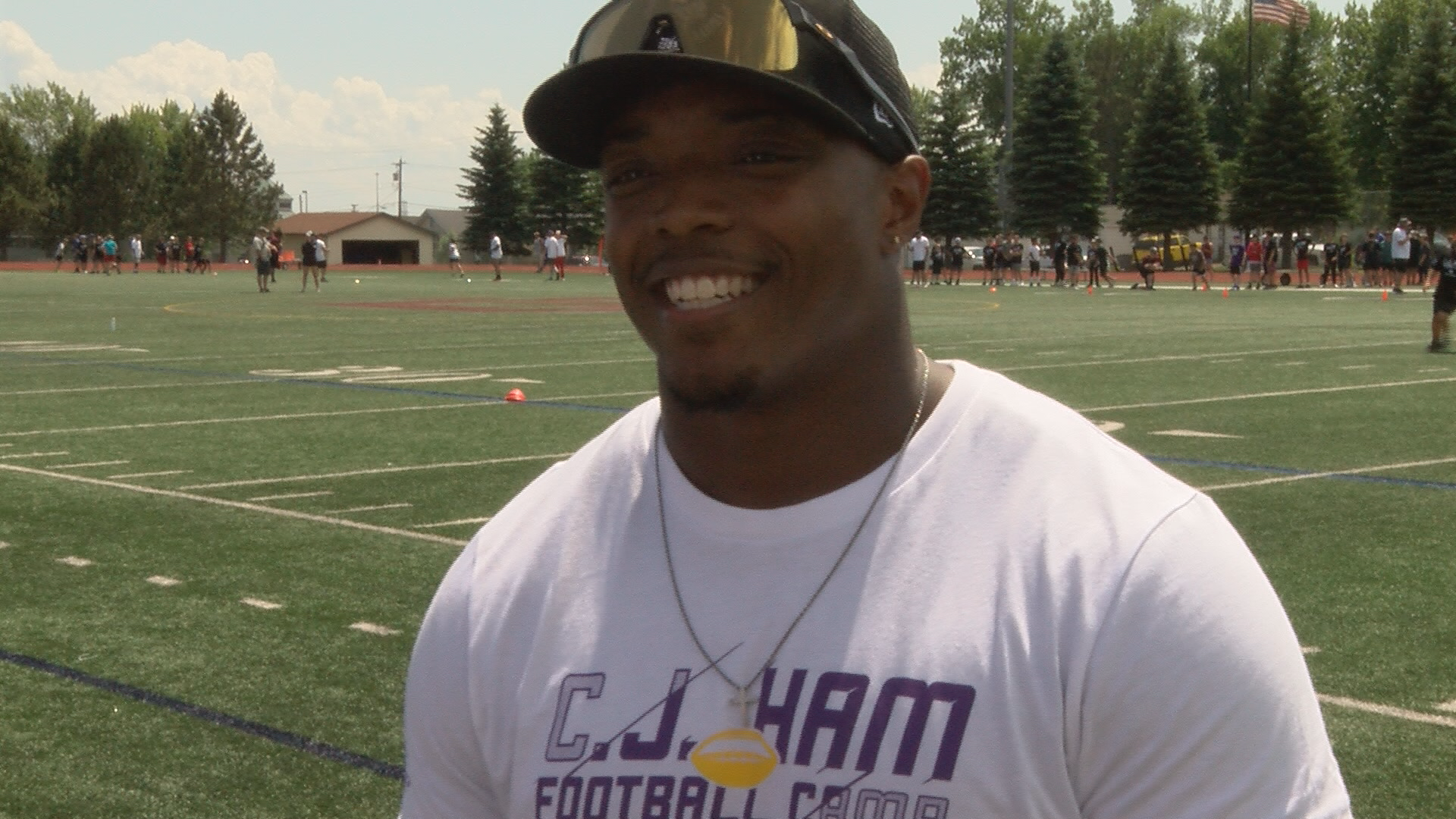 Vikings' C.J. Ham Announces 2023 Duluth Summer Football Camp