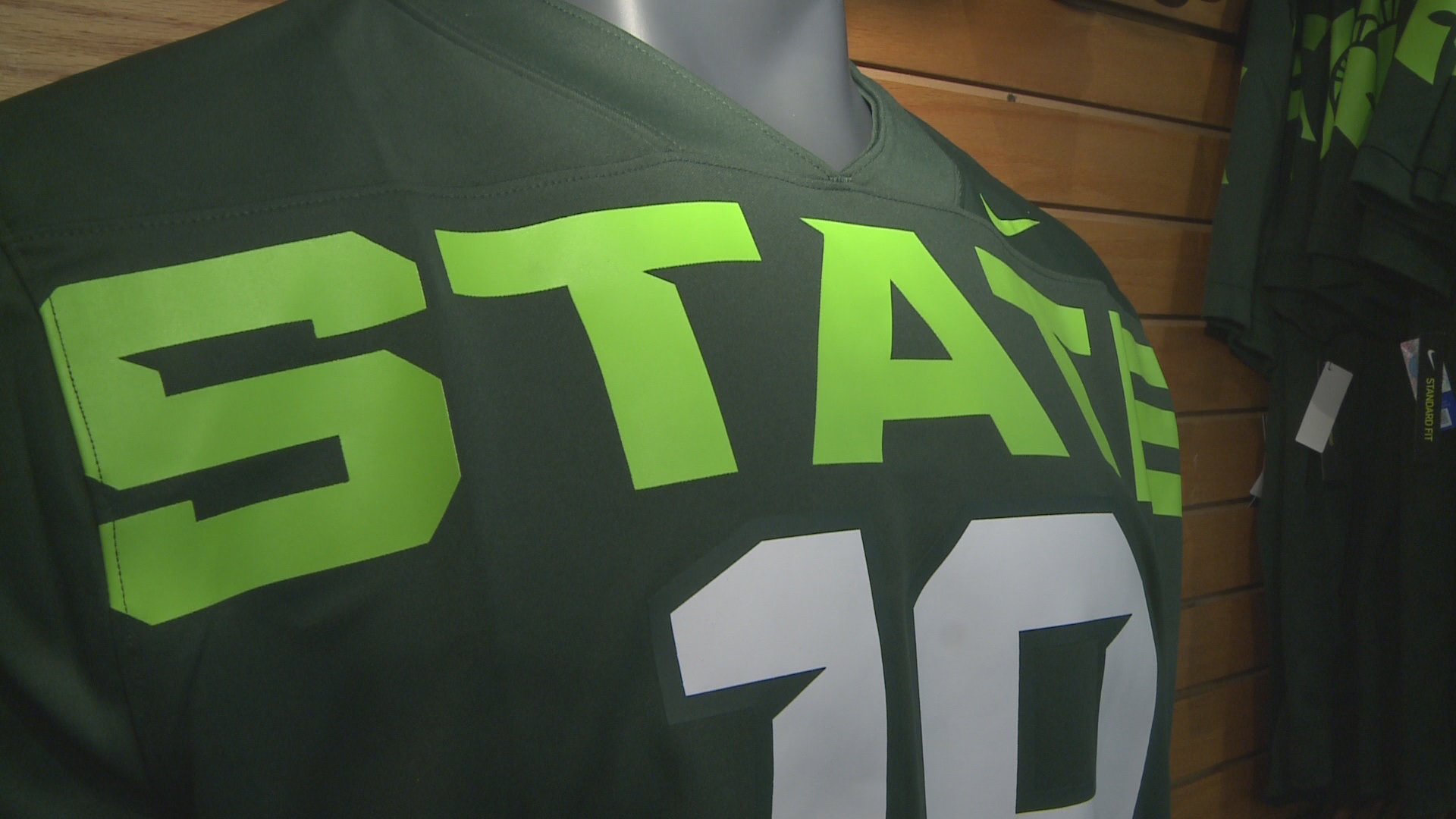 MSU's lime uniforms are done, but others will come