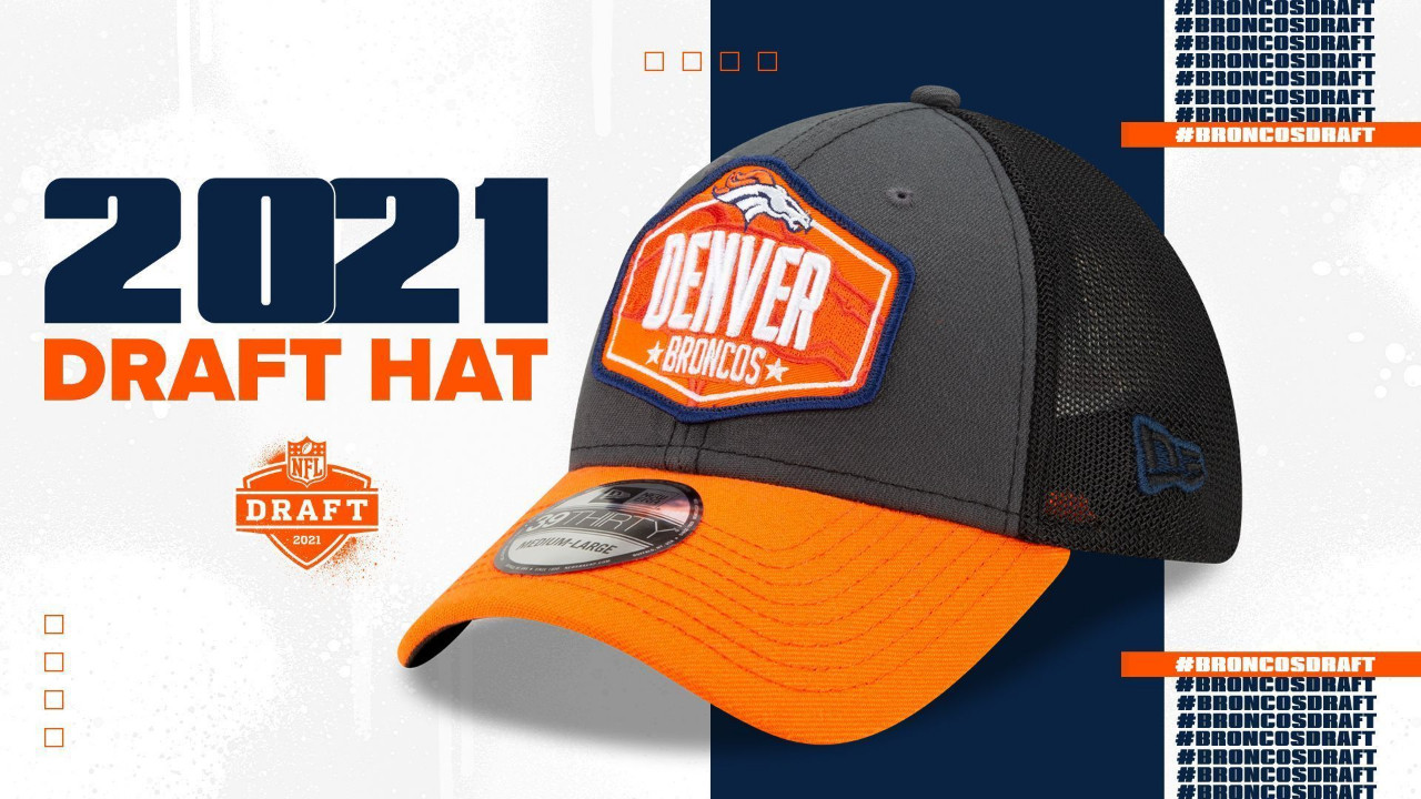 Denver Broncos unveil 2021 NFL draft hats