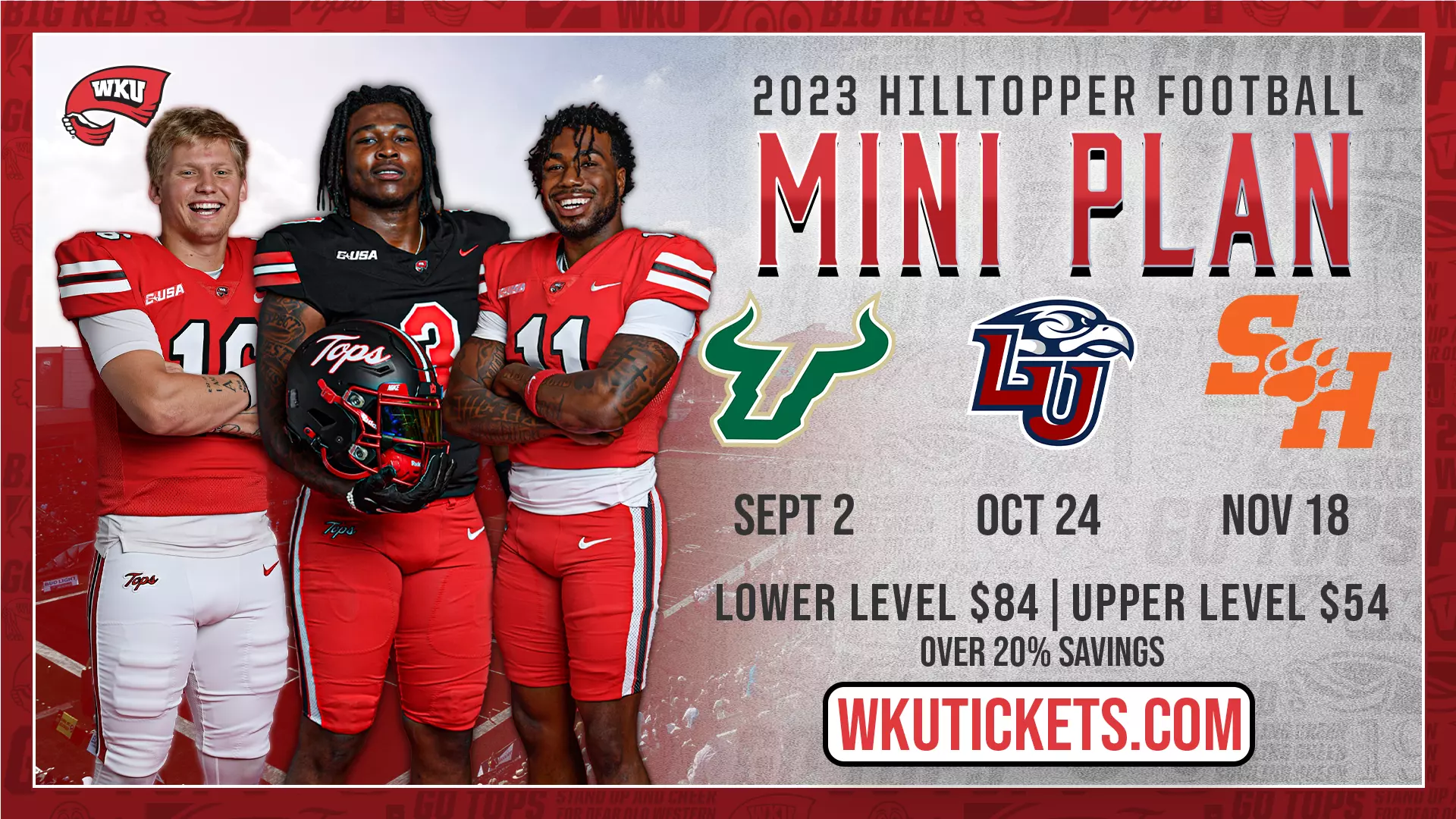 WKU Football Announces Broadcast Plans, Kickoff Times for 11 Games