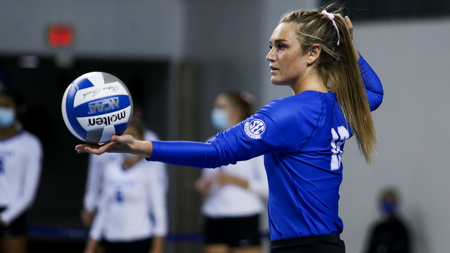 uk volleyball celebrates sec title has eyes on bigger prize