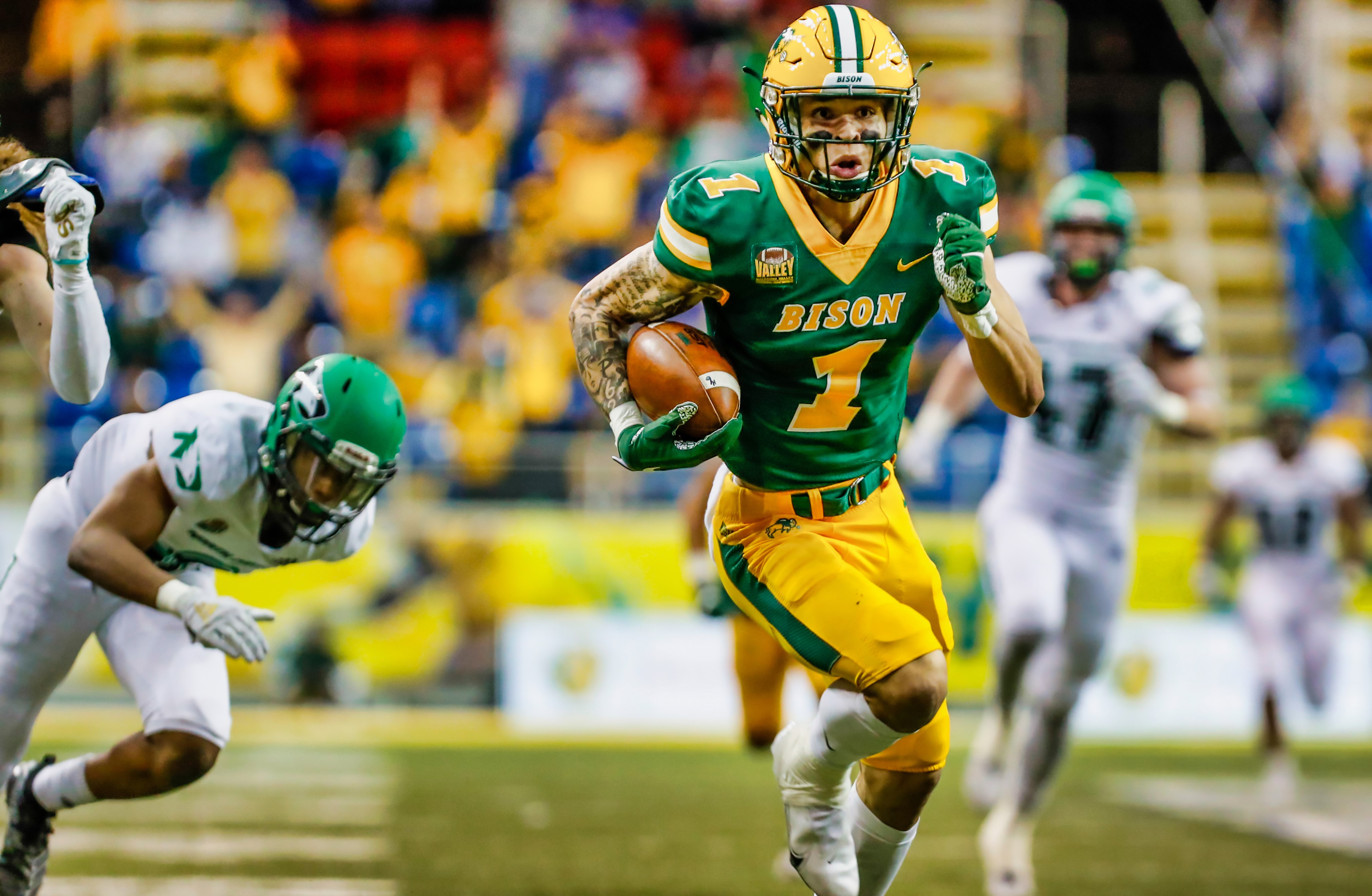 Packers trade up, select North Dakota WR Christian Watson at No. 34 overall  in 2022 NFL draft