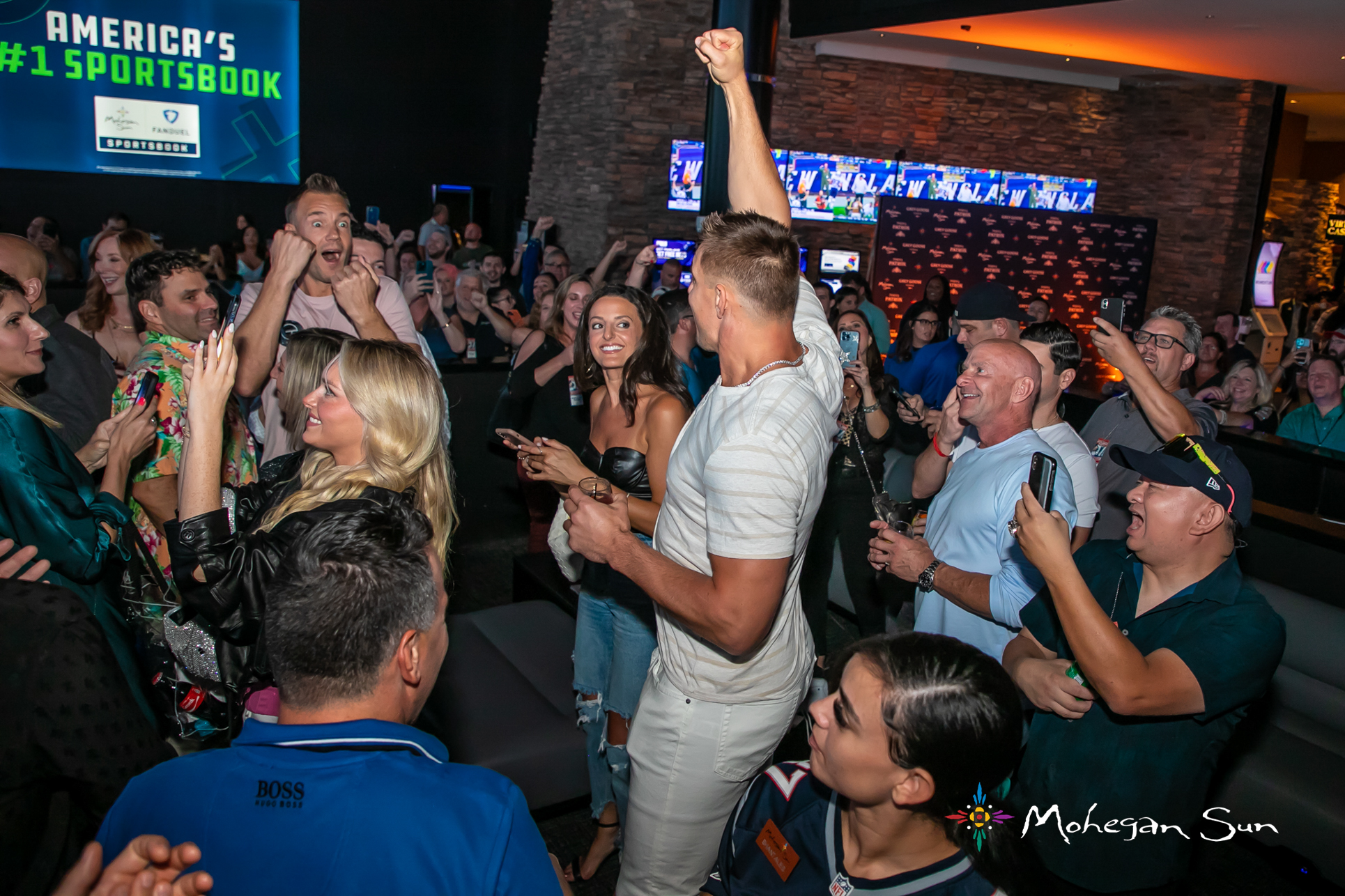 Inside Rob Gronkowski's Retirement Party at FanDuel Sportsbook