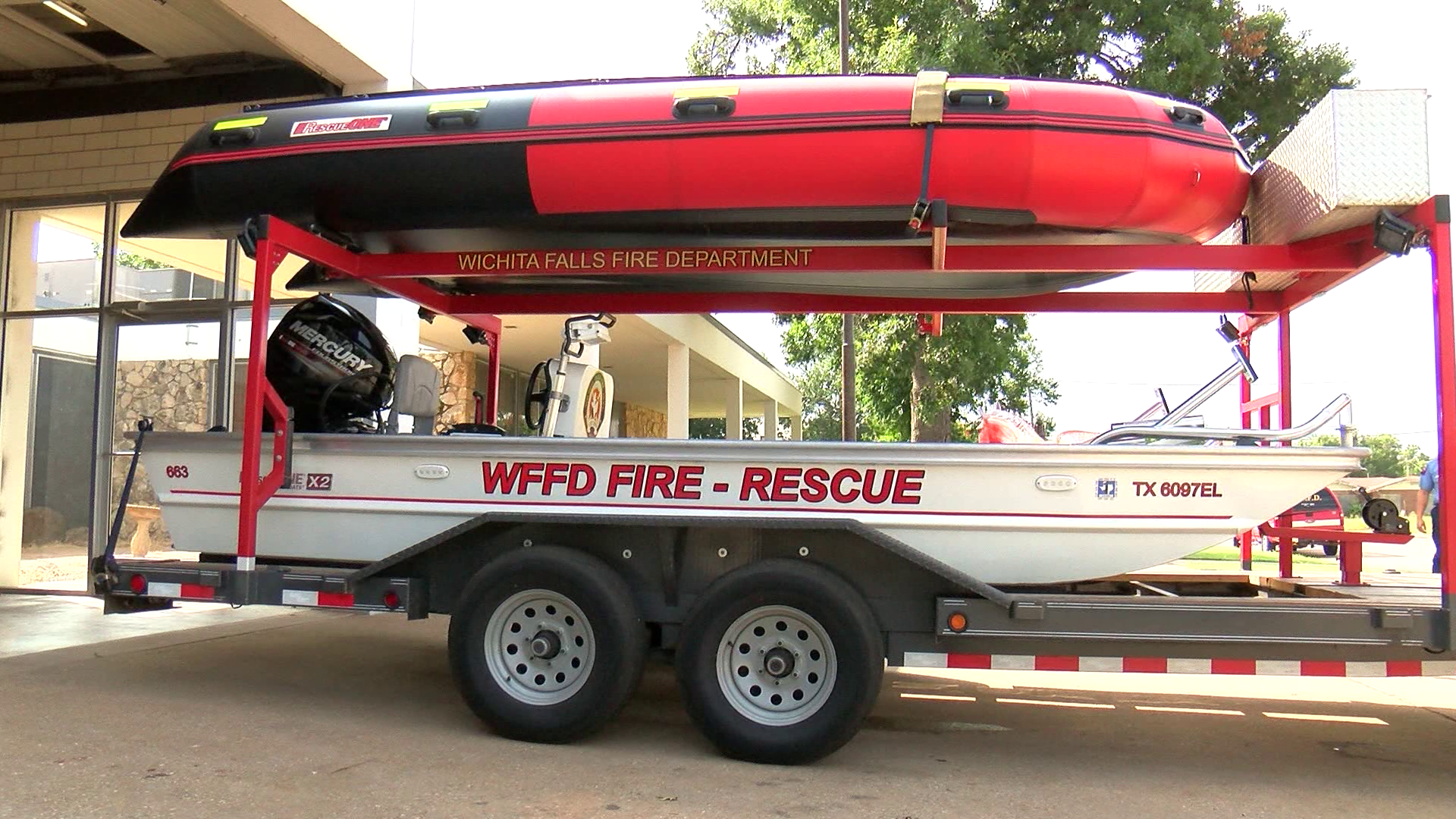 Wichita Falls Fire Department gets new water rescue boats