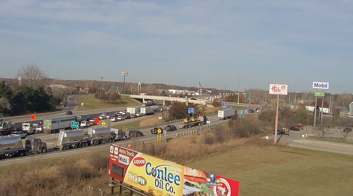 NB I-75 lanes after Birch Run exit re-open after crash