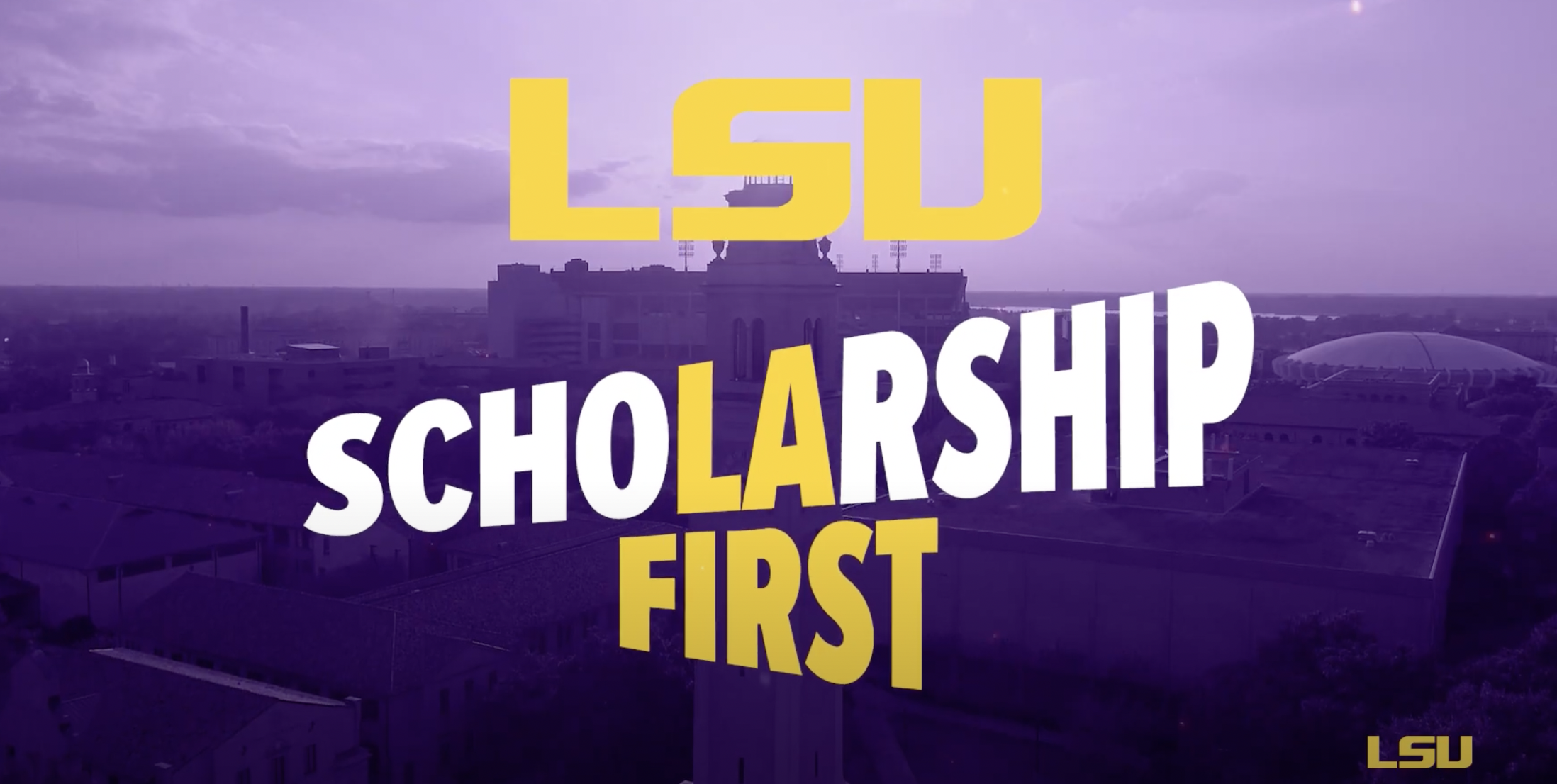 PHOTOS: LSU Scholarship Bus Tour stops in Pineville