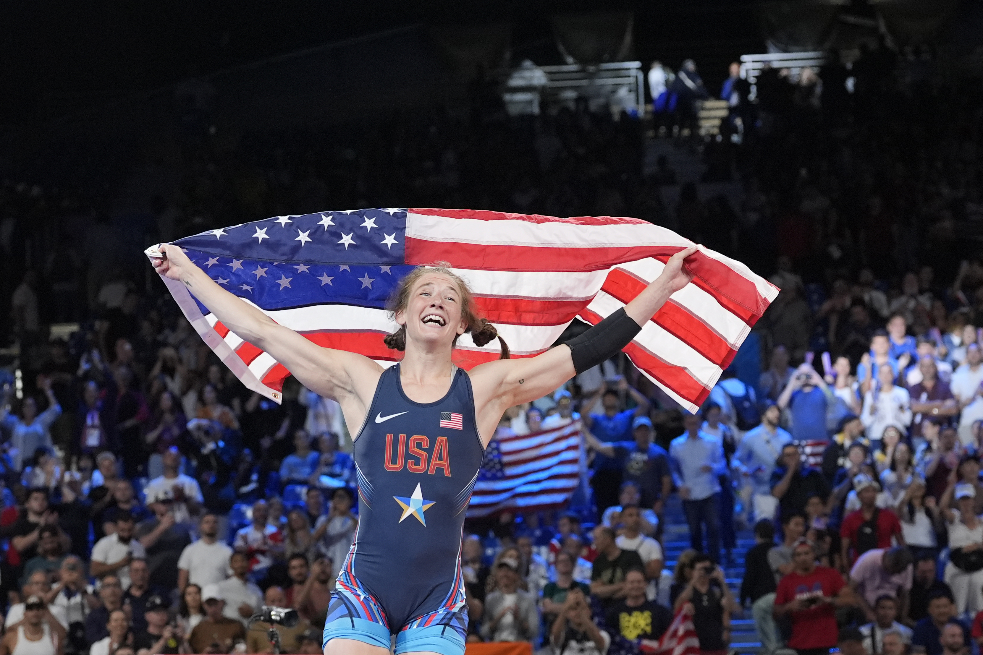 Sarah Hildebrandt wins another wrestling gold for Team USA in