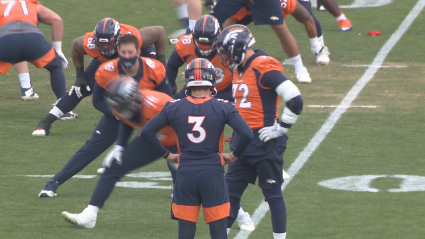 Broncos Wide Receiver Tim Patrick Ejected After Punching Raiders Player