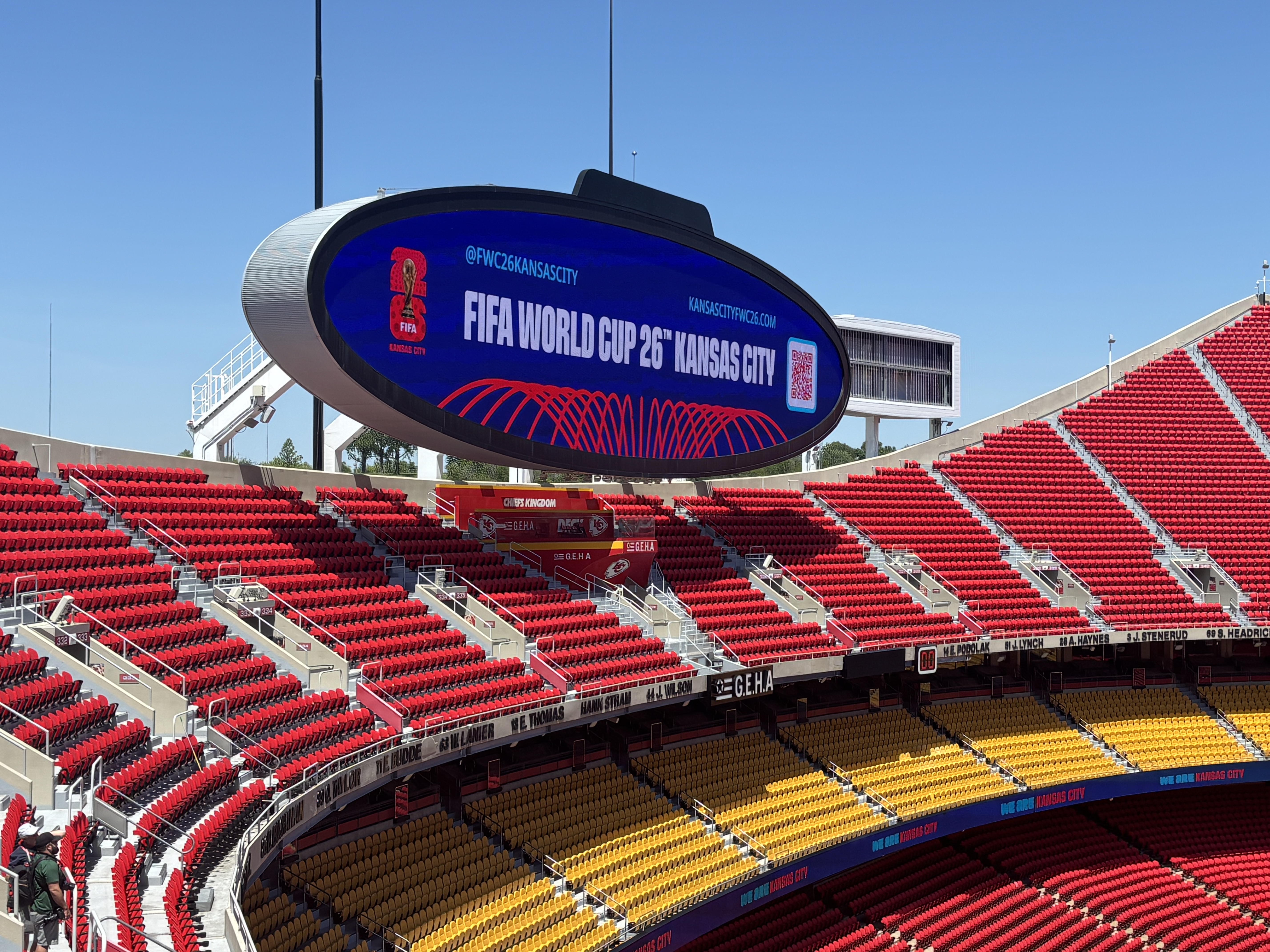 Kansas City Chiefs are ready to turn over revamped Arrowhead Stadium to FIFA  for the World Cup
