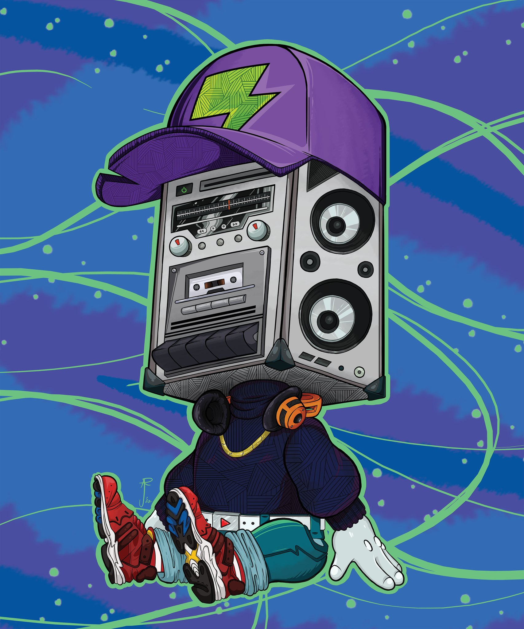 ArkLaTex Artistry: Alex Richardson creates vibrant digital art