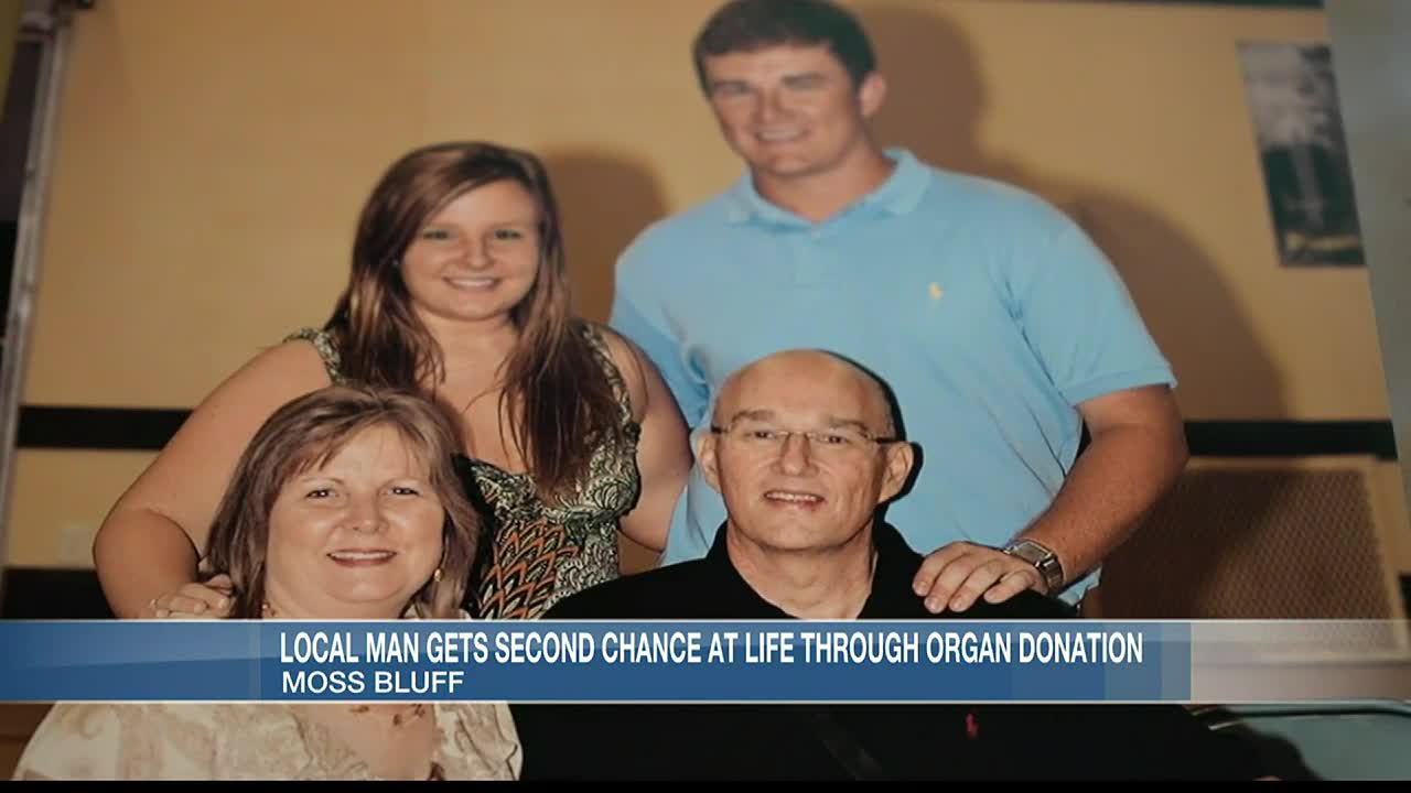 Moss Bluff man shares experience as organ recipient to spread awareness