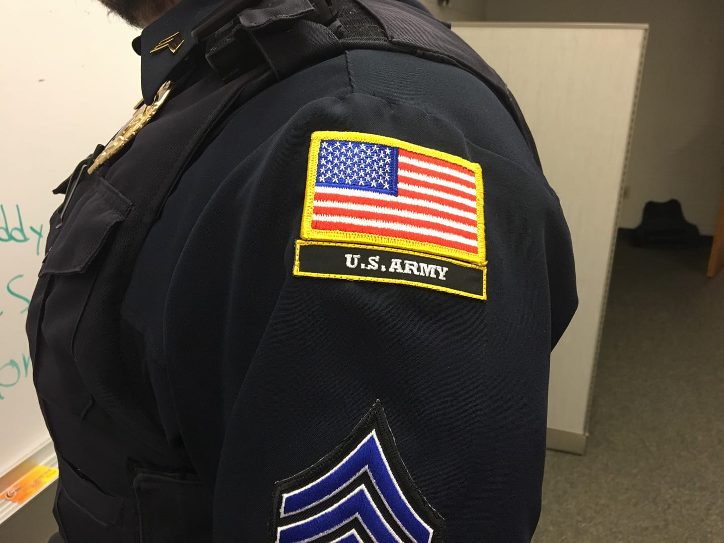 University of Wisconsin Police Honor Guard Shoulder Patch New 