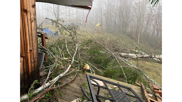 NWS confirms EF-1 tornado in Williamstown Thursday