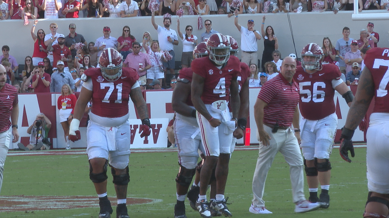 Jalen Milroe Says Alabama 'A Work in Progress' After Win vs. Ole