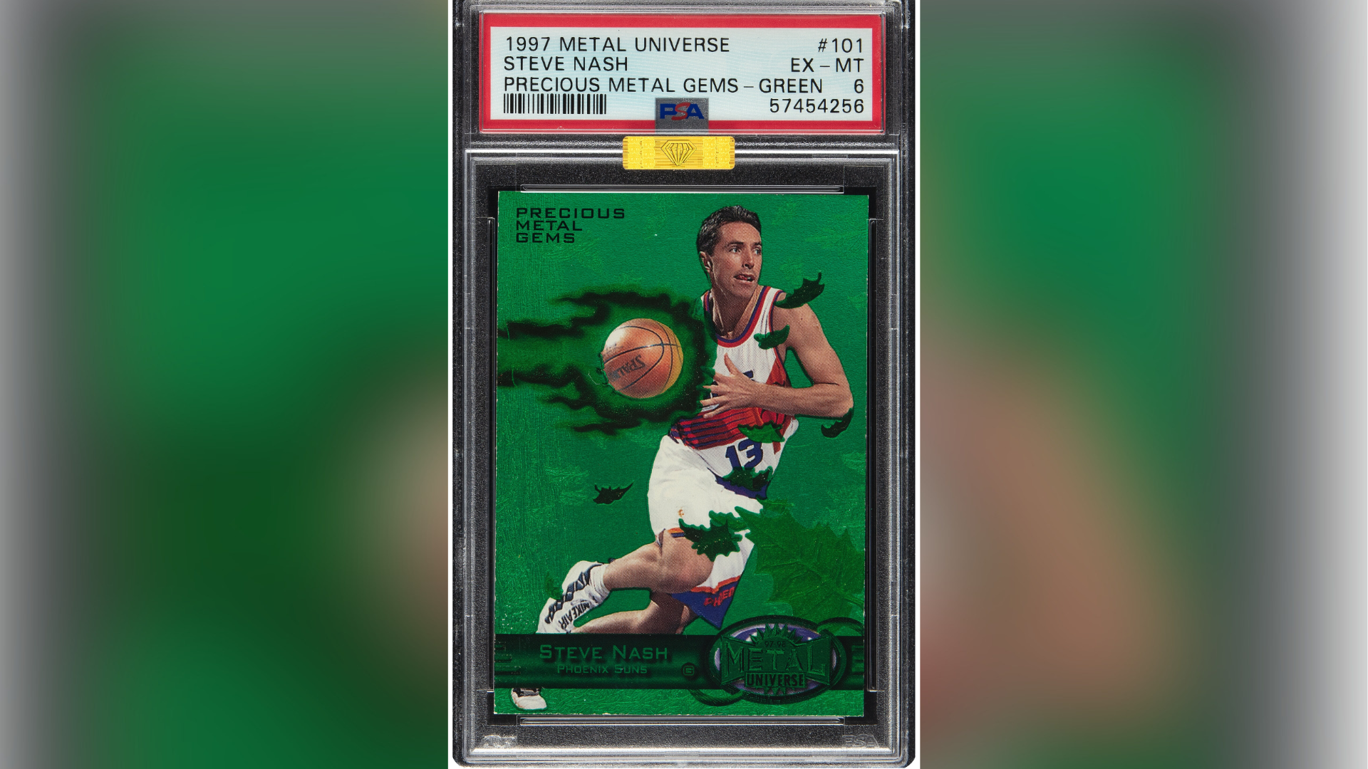 Rare Steve Nash basketball card could sell for more than $75,000