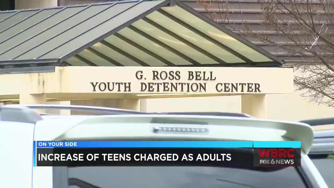 Increasing number of juveniles being charged as adults