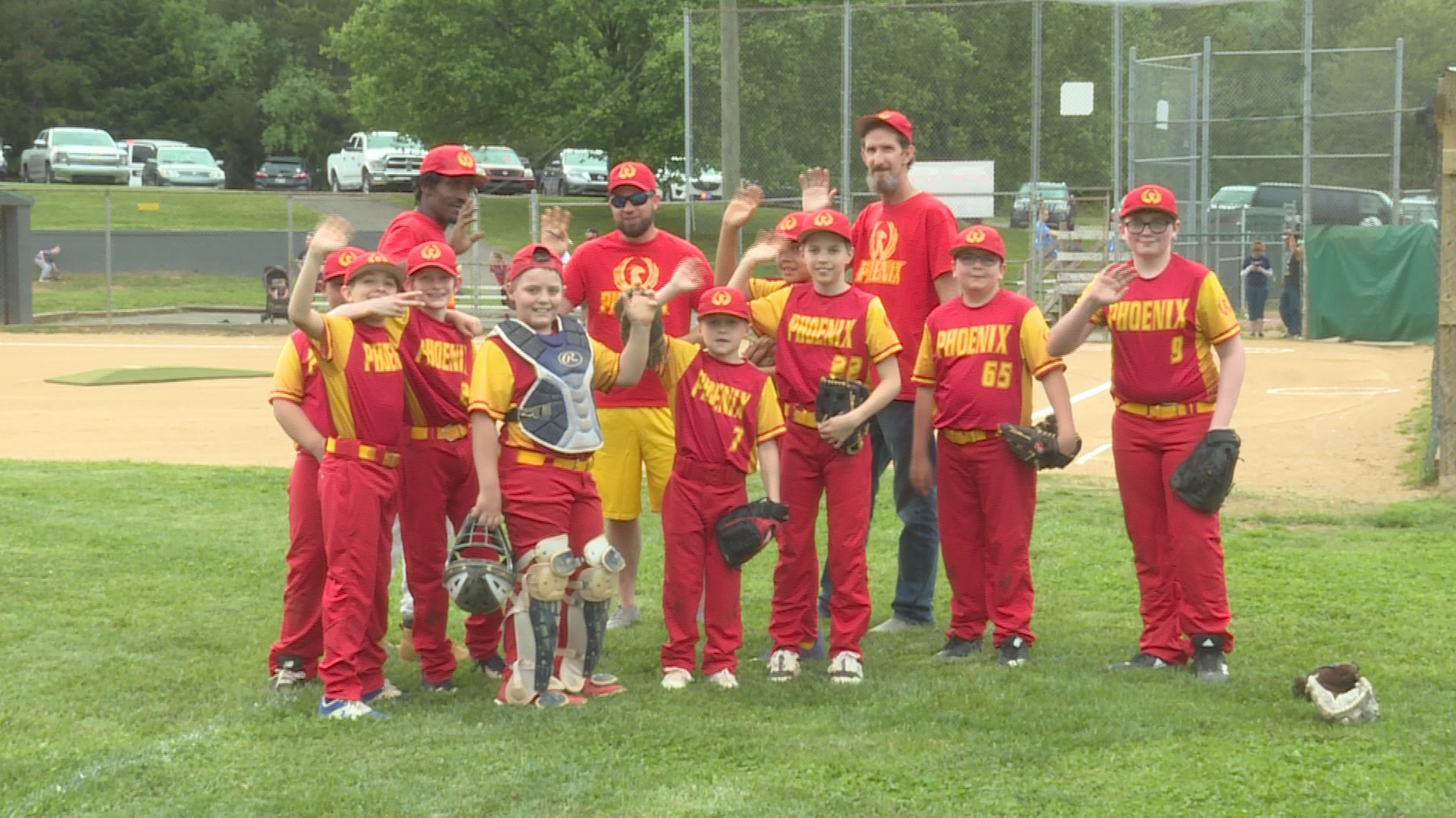 South Jersey Thunder Red Softball Jersey