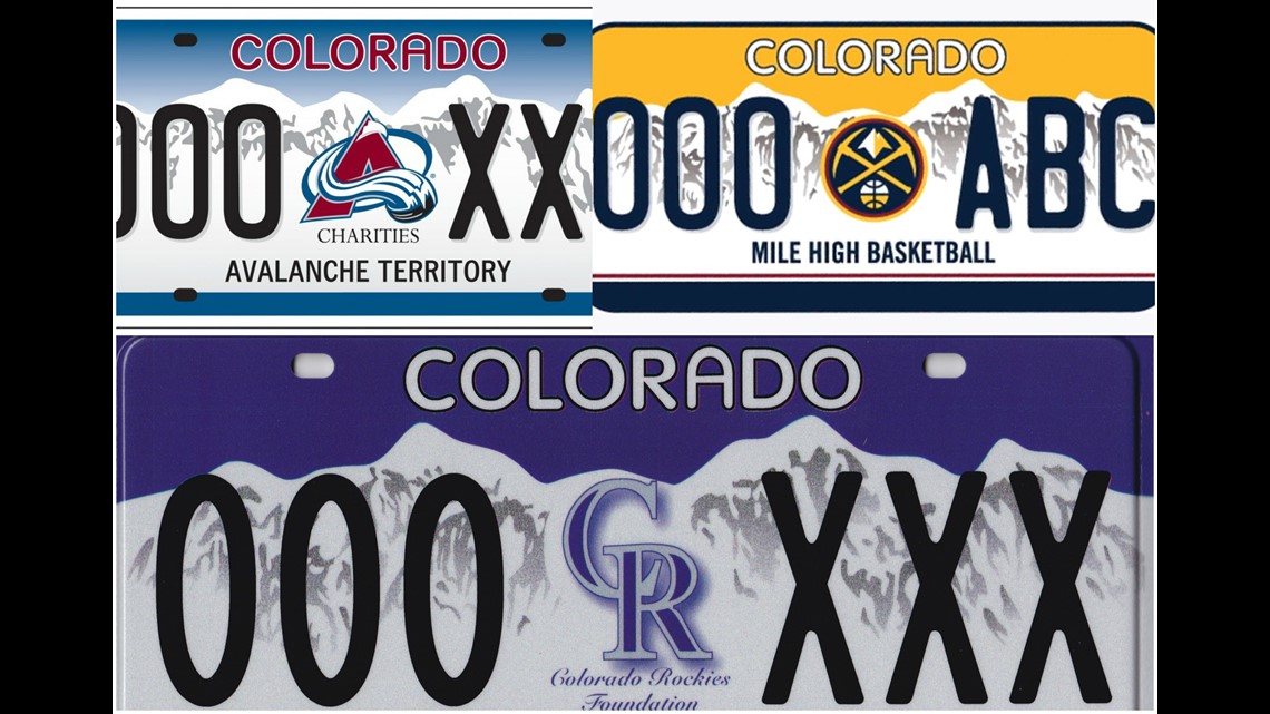 Colorado License Plate Stock Illustrations – 42 Colorado License