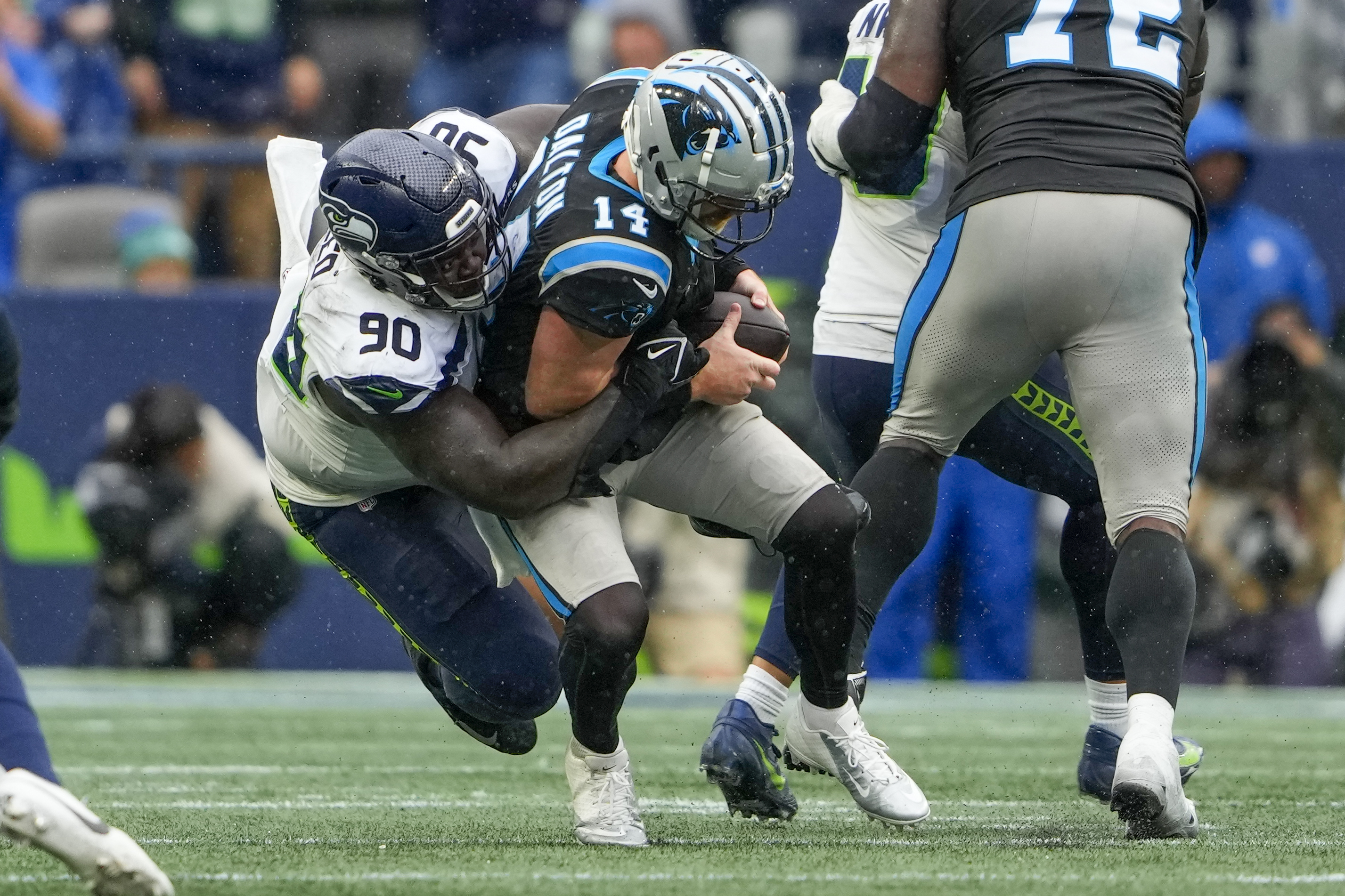 Panthers' Darnold, Gonzalez carted off with injuries in preseason game