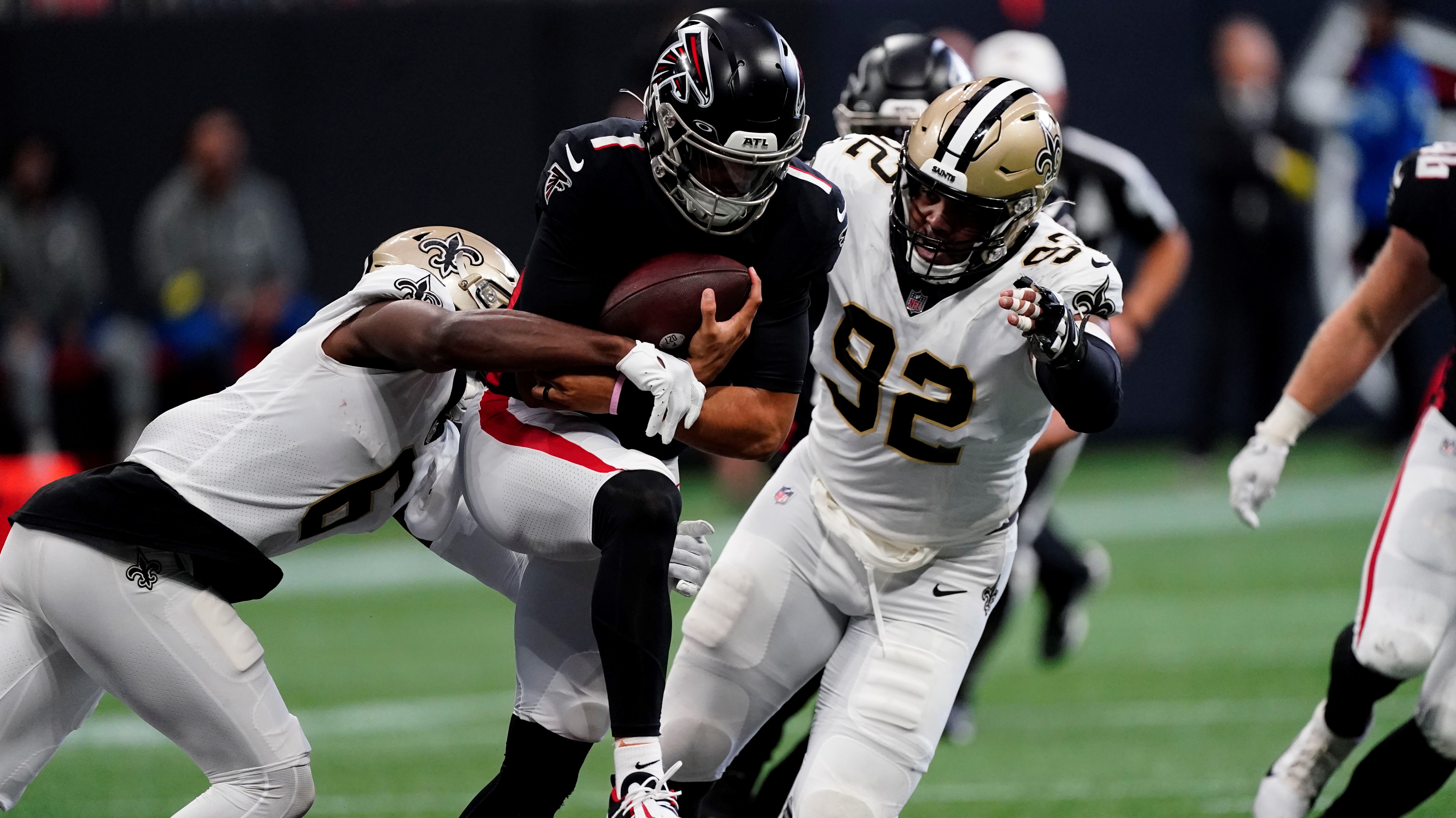 After missing Week 1, Marcus Davenport gets his shot at Tom Brady