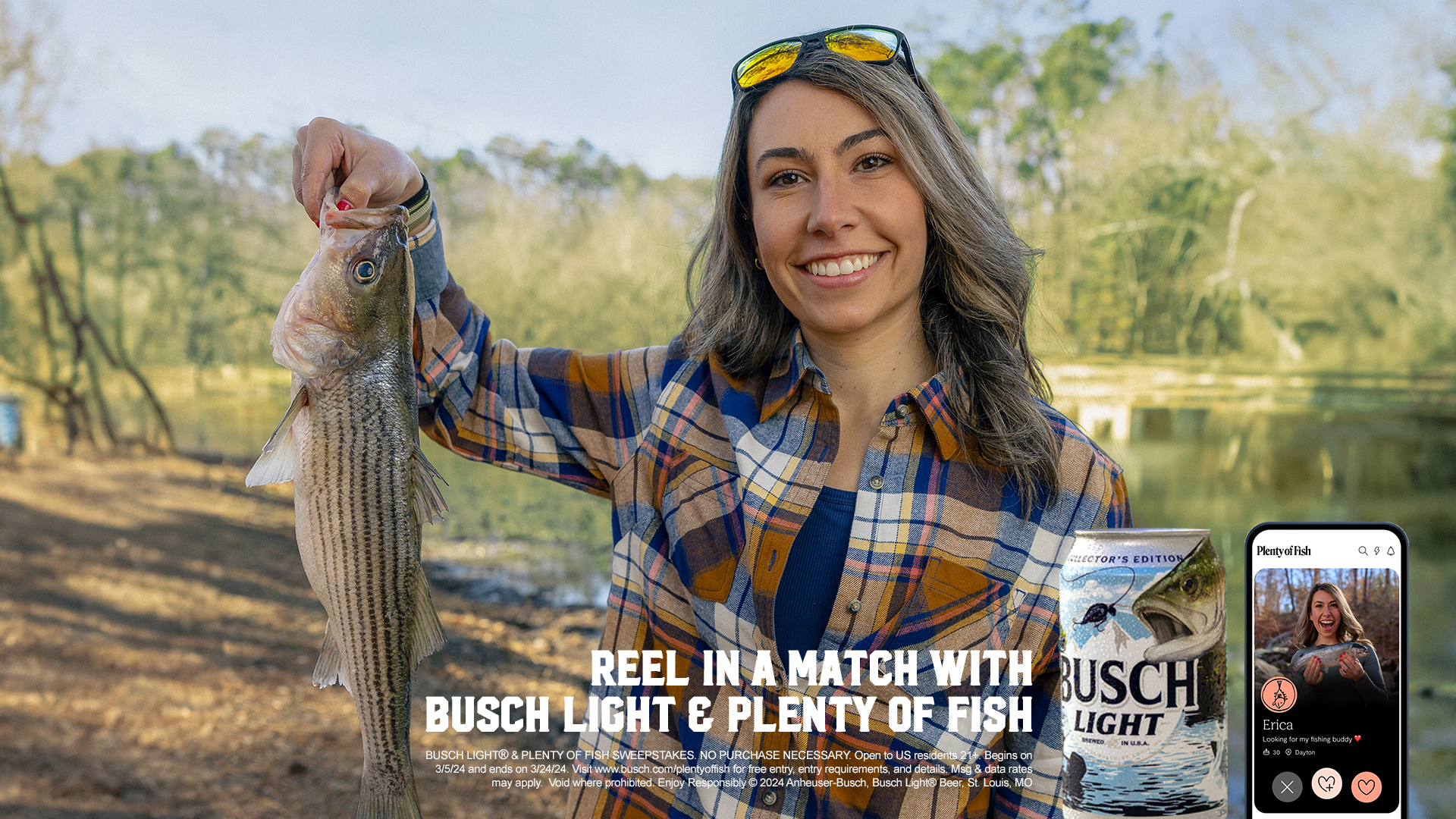 Busch Light newest campaign, 'Helps Iowa Singles Find Love with Plenty of  Fish Partnership