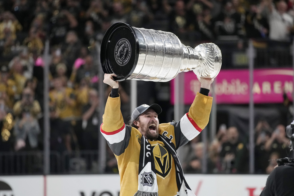 Vegas Golden Knights are the first team to get the Stanley Cup engraved  before their summer parties - The San Diego Union-Tribune