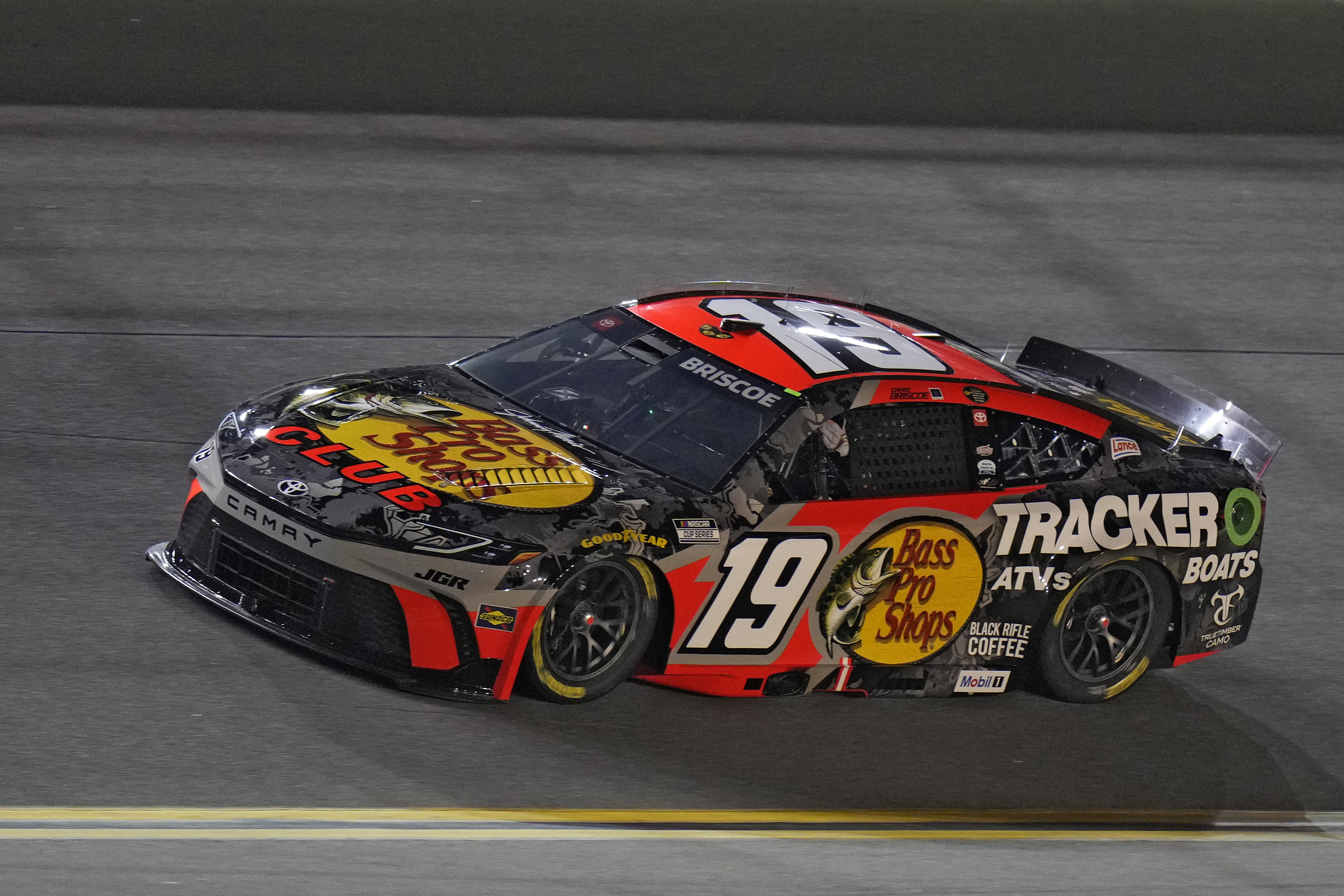 Briscoe gives Toyota its first Daytona 500 pole as Johnson and Truex also  lock into NASCAR opener