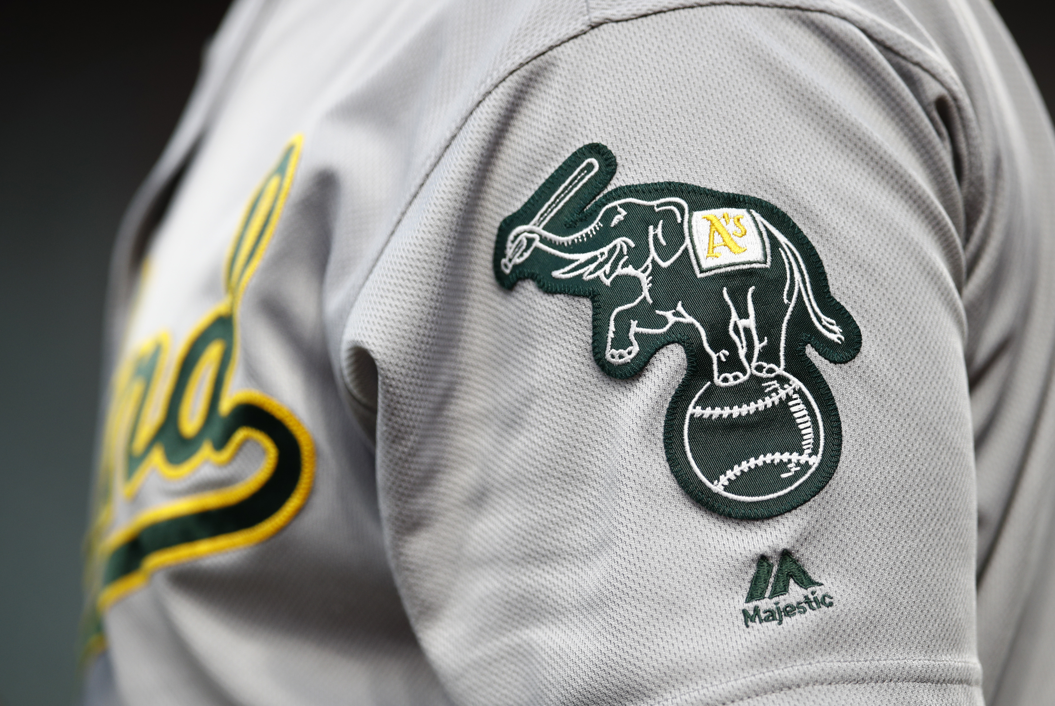 Oakland a's cheap jersey elephant