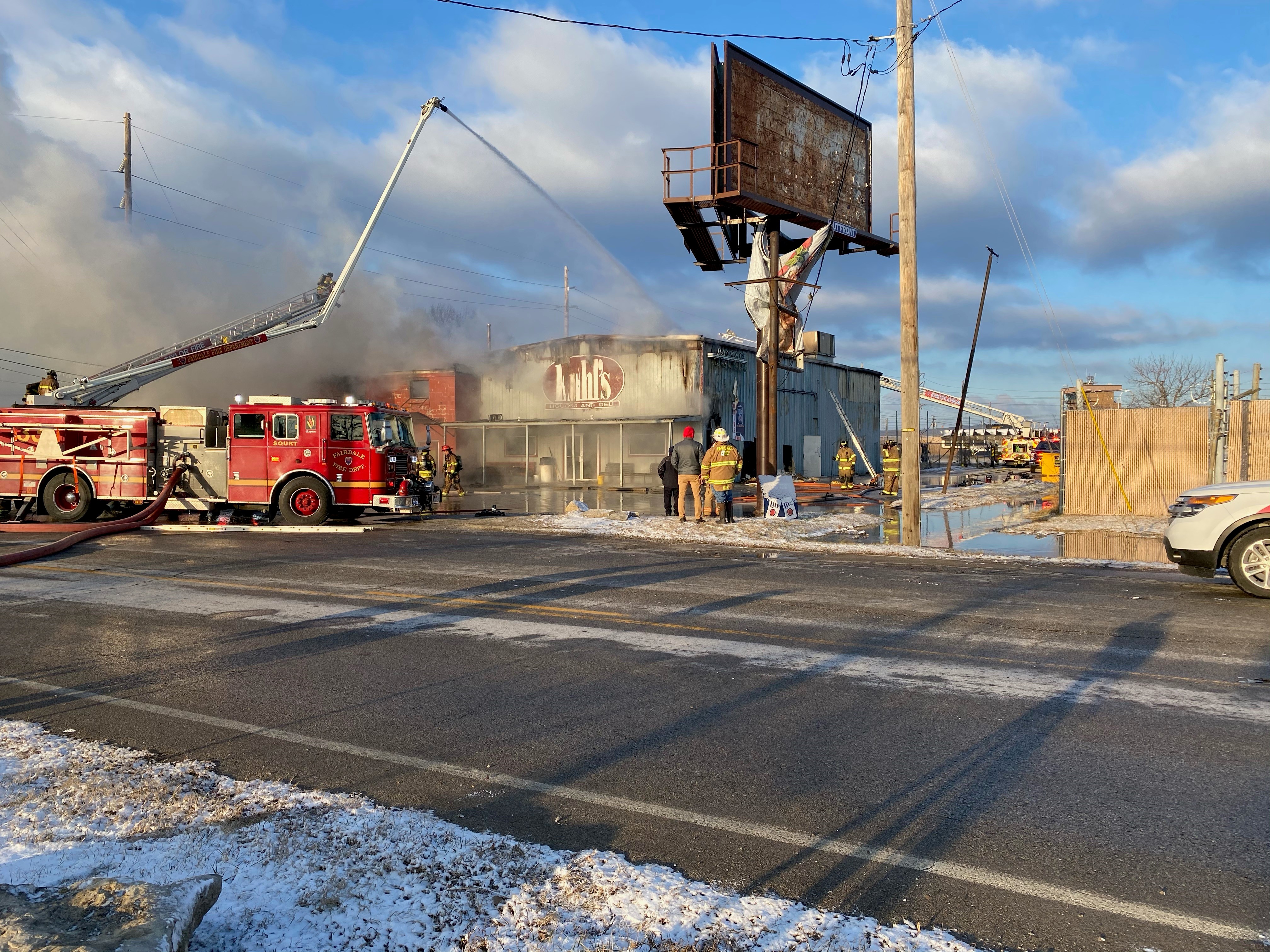 Louisville, Kentucky, Okolona Fire Protection District Christmas AOP