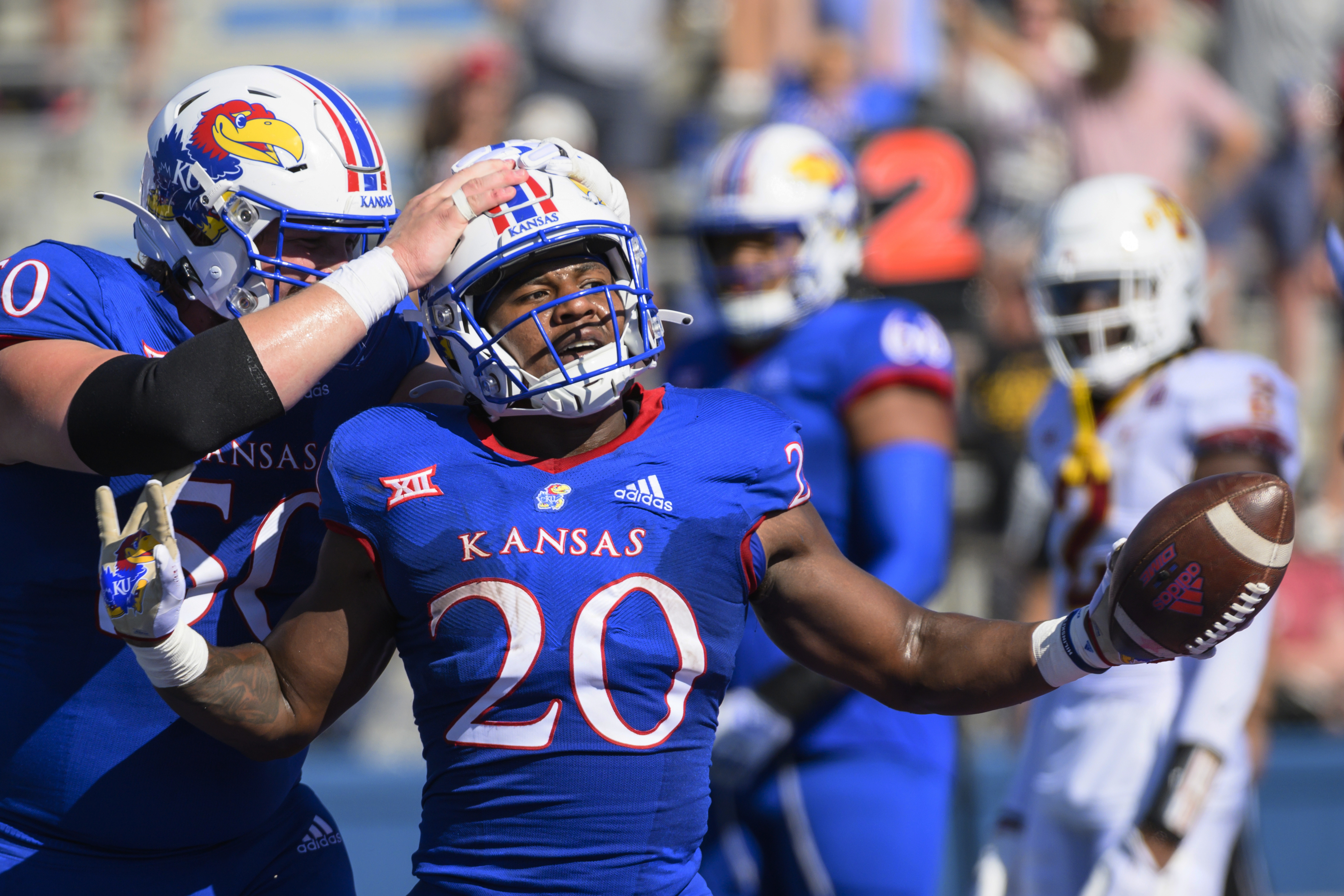 2018 Football Salute to Service Uniforms – Kansas Jayhawks