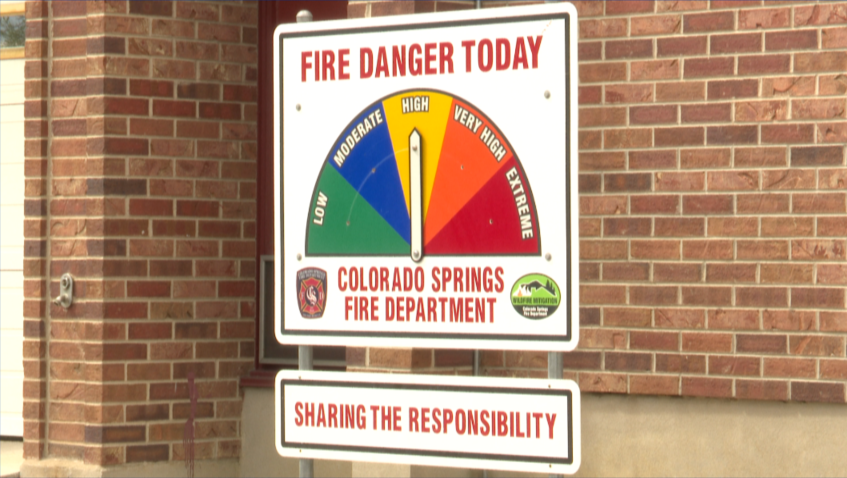 Fire Danger In Colorado Today