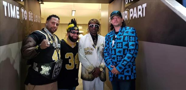 Saints Fan Pics: Who Dat Nation shows off their black and gold spirit