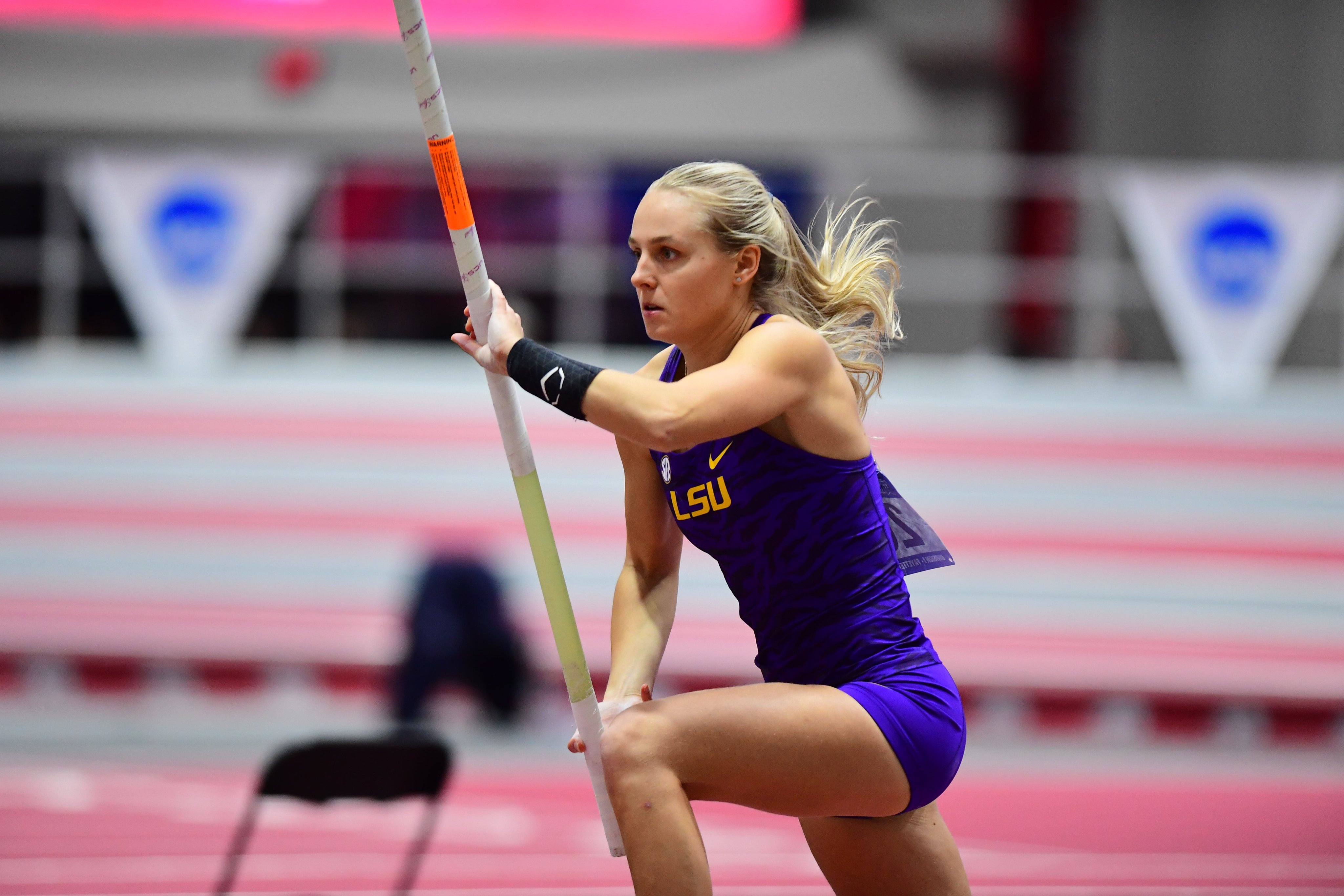 LSU's Lisa Gunnarsson makes school history at 2021 NCAA Indoor Championship