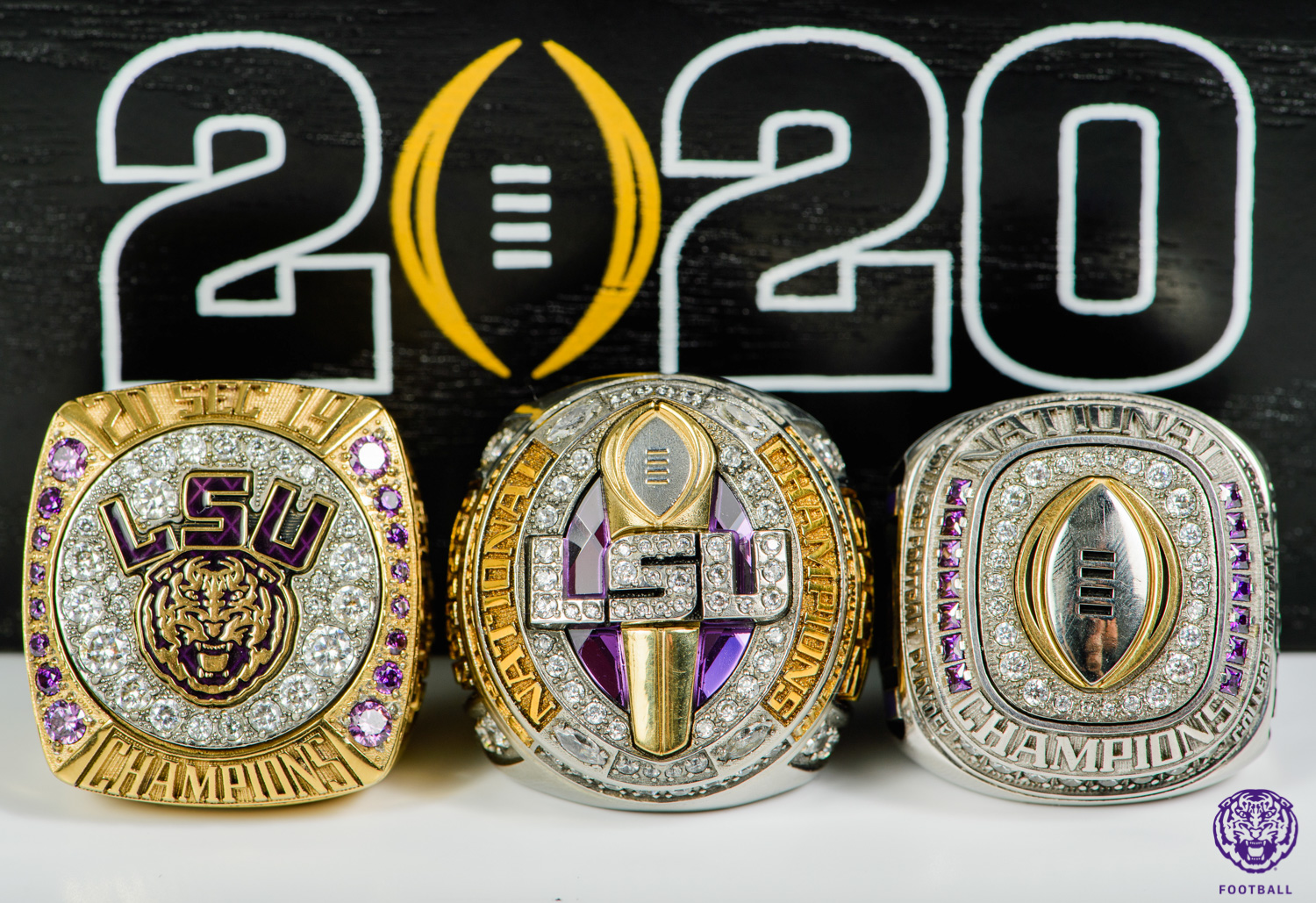 Perfect Fit: LSU's Championship Rings Tell a Story for the Ages – LSU