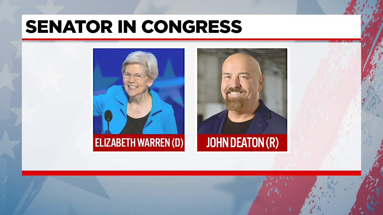 Republicans in Massachusetts select attorney John Deaton to take on Sen.  Elizabeth Warren