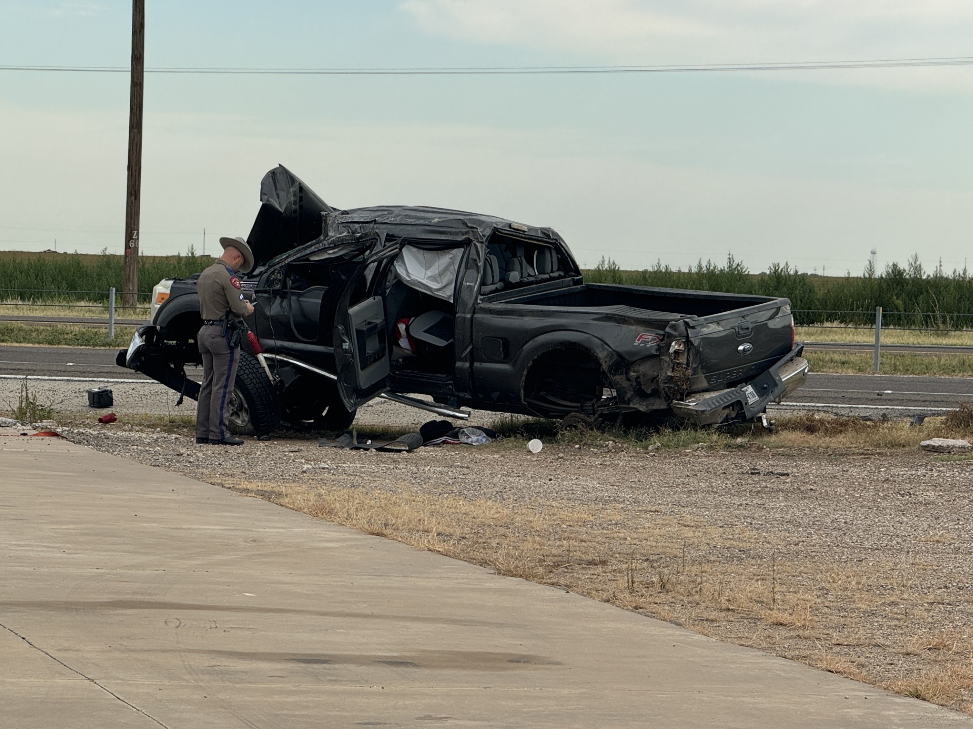 Wrong-way crash near Slaton leaves 2 seriously injured