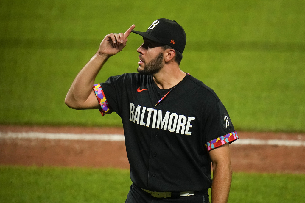 Orioles pitcher Grayson Rodriguez continues to look like a new