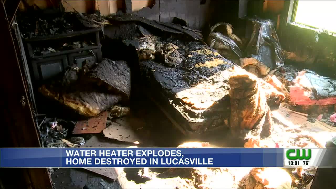 Exploding Water Heater Home Geyser Explosion