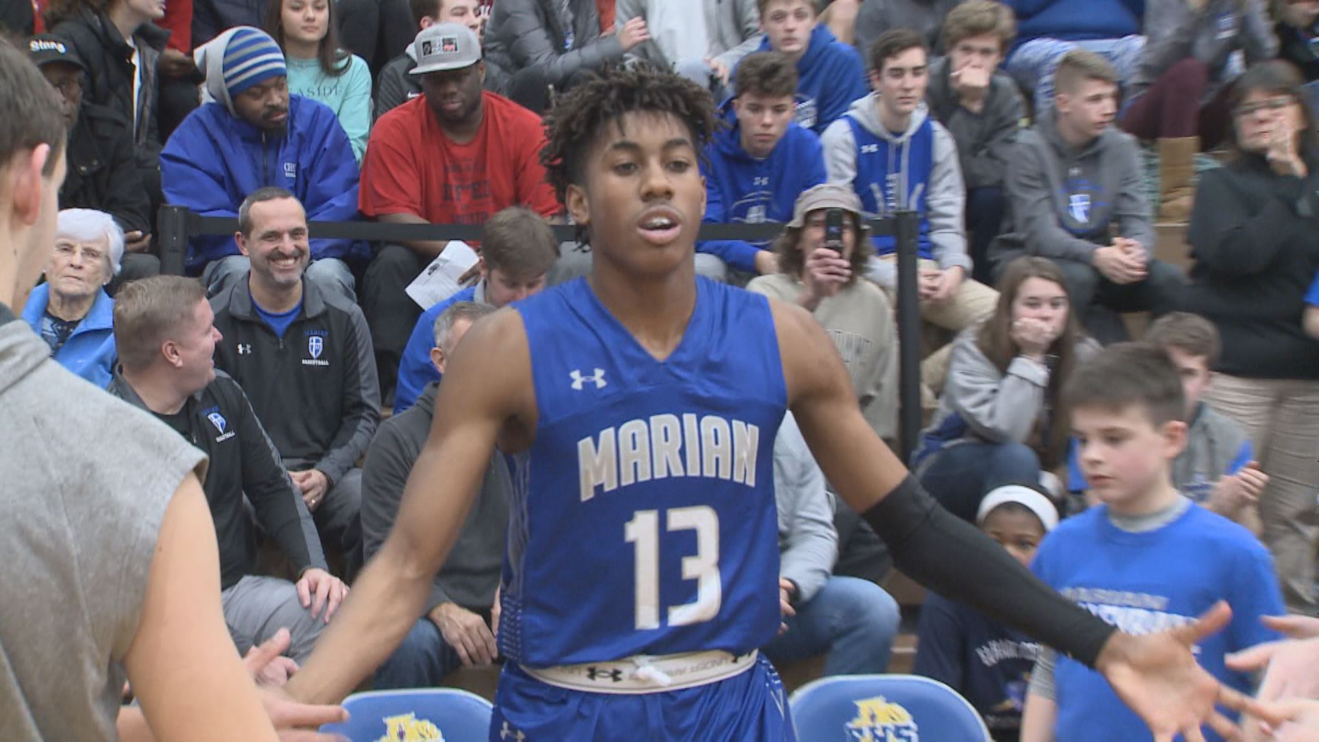 Former Marian standout Jaden Ivey is a new player, and new person, at  LaLumiere