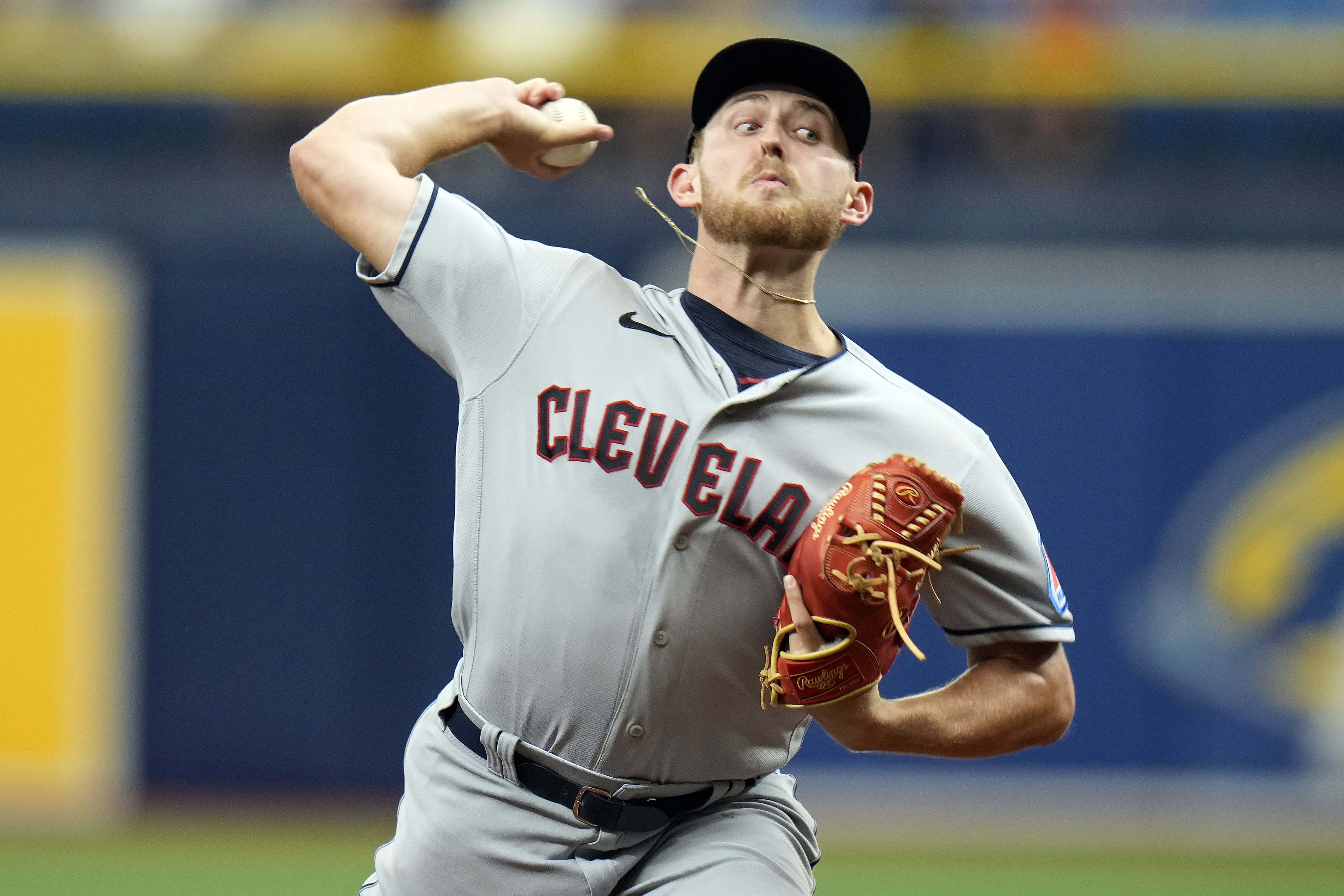 Rookie Tanner Bibee strikes out seven as the Guardians rally to beat the  Brewers 4-2