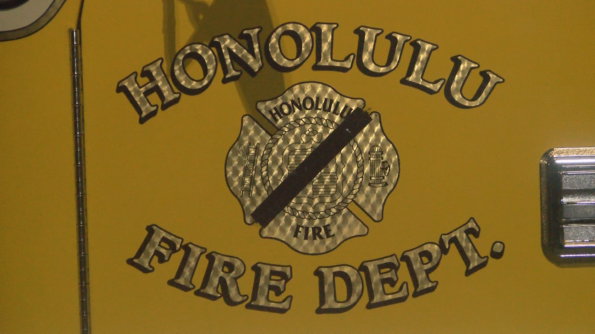 Patch Brodé Pompier Hawaï – Honolulu Maui – Neuf, à Coudre Ou à Repasser