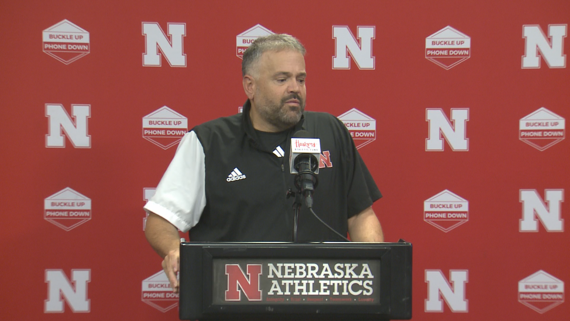 Nebraska's Matt Rhule full press conference from Oct. 2nd, 2023